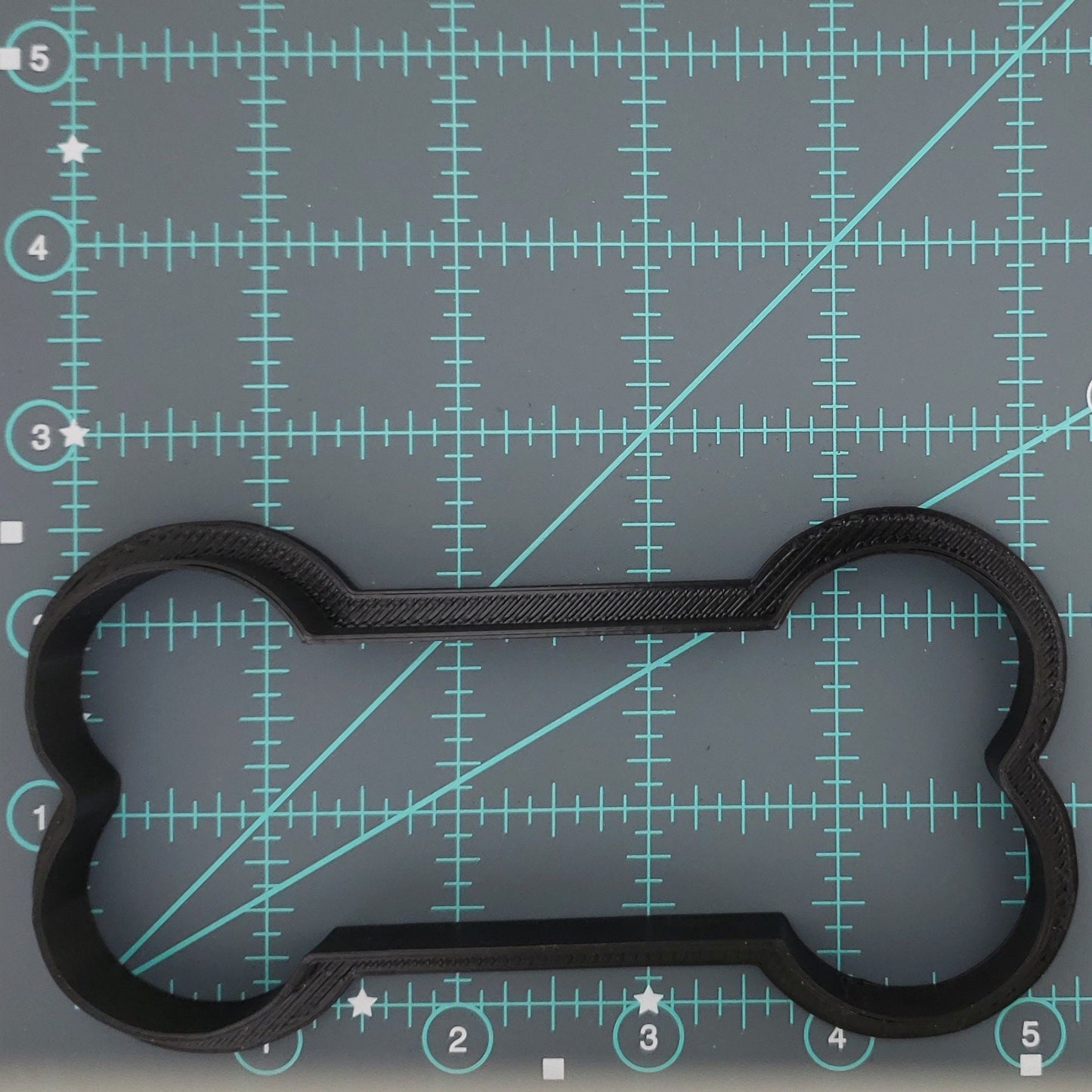 Dog Bone Shaped Plastic Cookie Cutter - Polymer Clay Cutter - Biscuit Cutter - Craft Cutters - 3d Printed Cookie Cutter