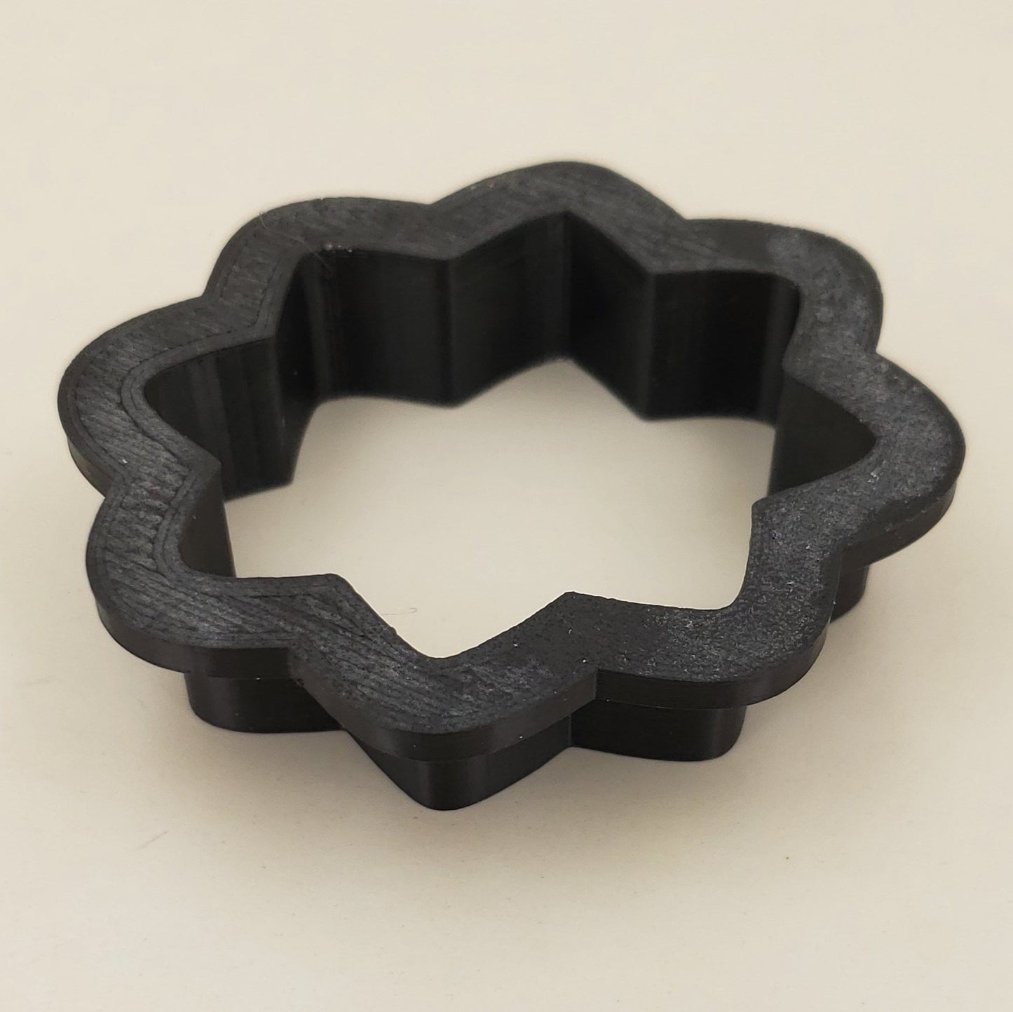 Wow! Plaque or Bubble Shaped Plastic Cookie Cutter - Polymer Clay Cutters - Fondant Cutter - Craft Cutters - 3d Printed Cookie Cutter