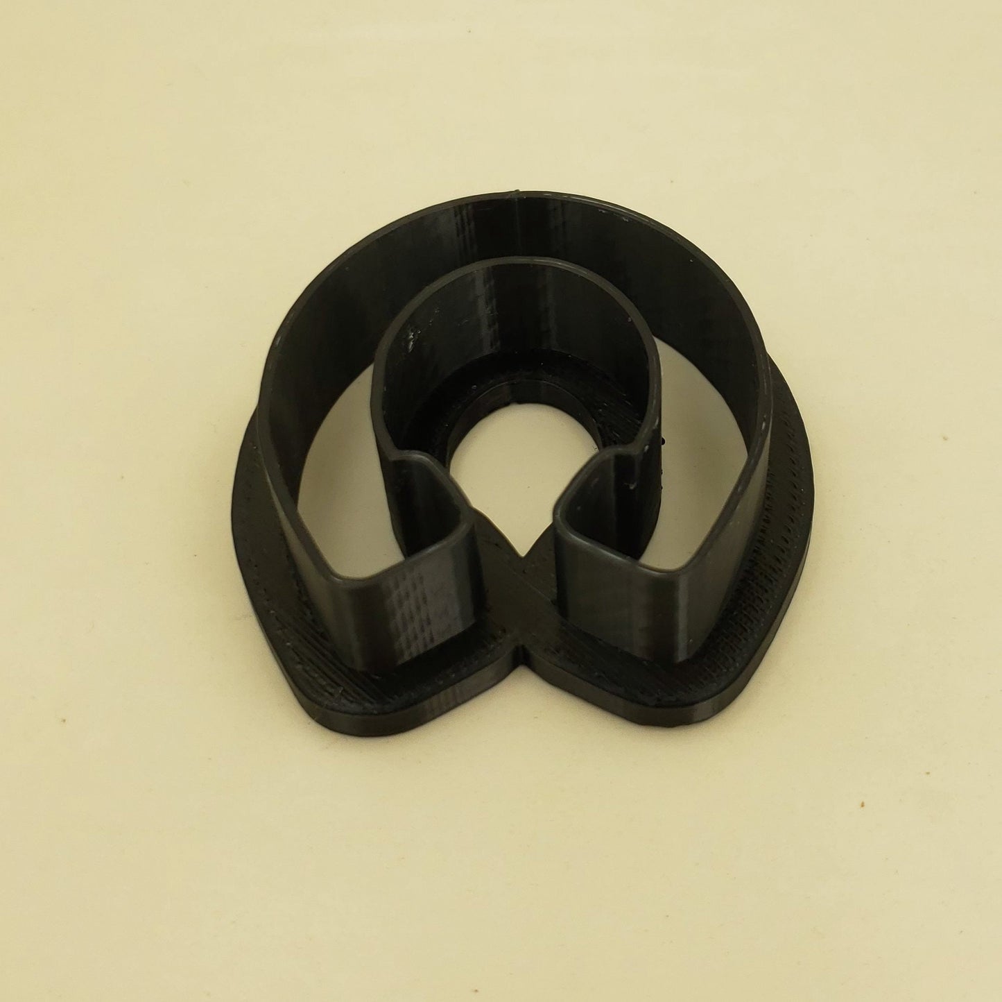 Horseshoe Shaped Plastic Cookie Cutter - Polymer Clay Cutter - Fondant Cutter - Craft Cutters - 3d Printed Cookie Cutter