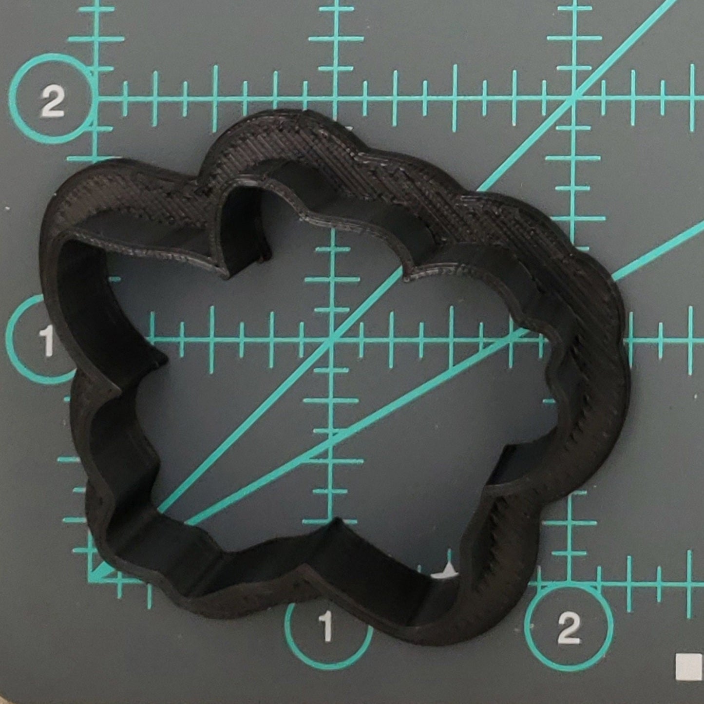 Hibiscus Flower Shaped Plastic Cookie Cutter - Polymer Clay Cutter - Fondant Cutter - Craft Cutters - 3d Printed Cookie Cutter