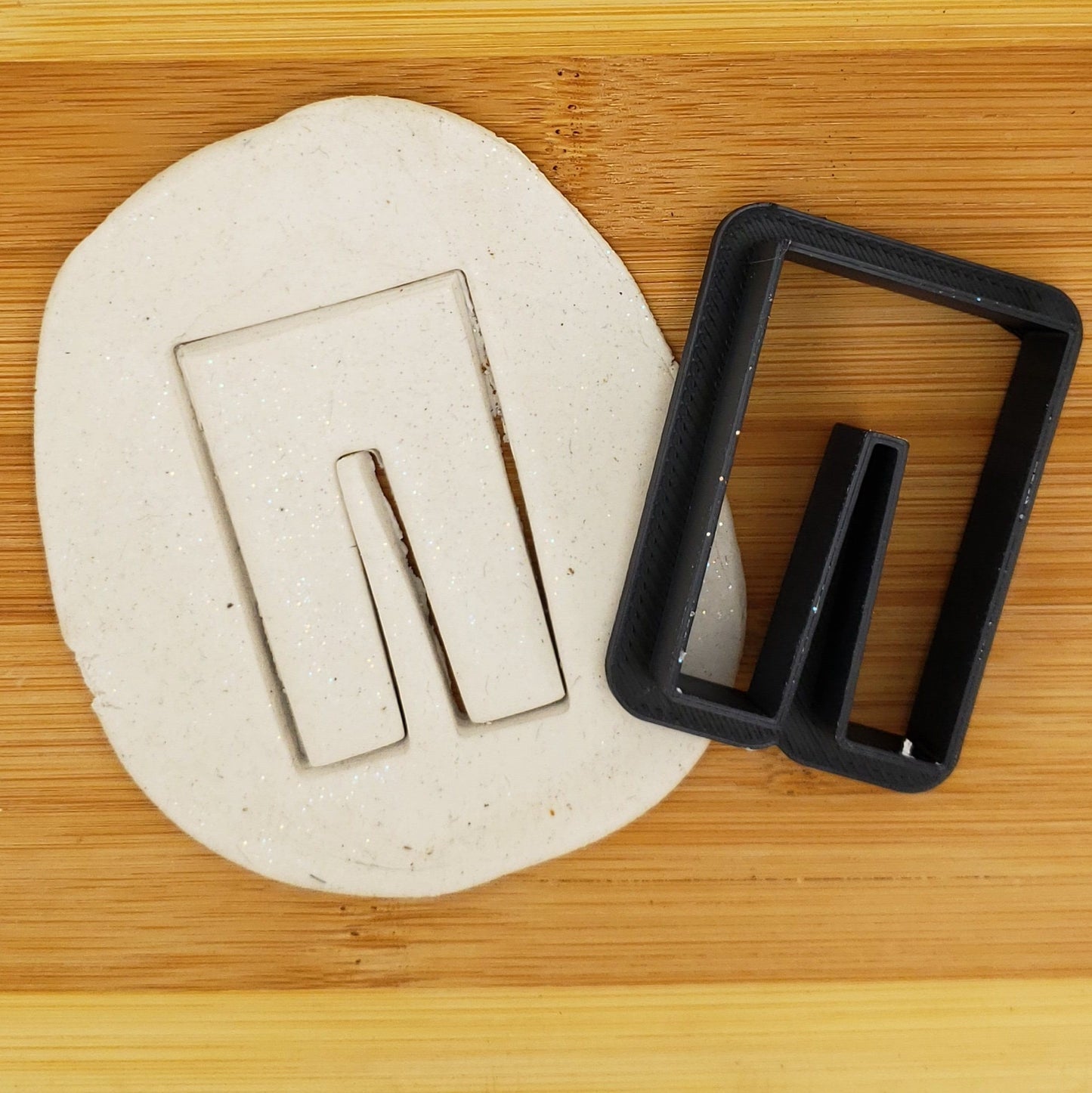 Jean or Pants Shaped Plastic Cookie Cutter - Polymer Clay Cutter - Fondant Cutter - Craft Cutters - 3d Printed Cookie Cutter