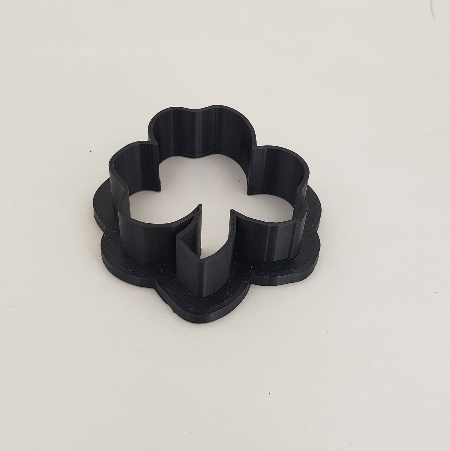 Shamrock Three Leaf Clover Shaped St Patrick's Day Plastic Cookie Cutter - Fondant Cutter - Craft Cutters - 3d Printed Cookie Cutter