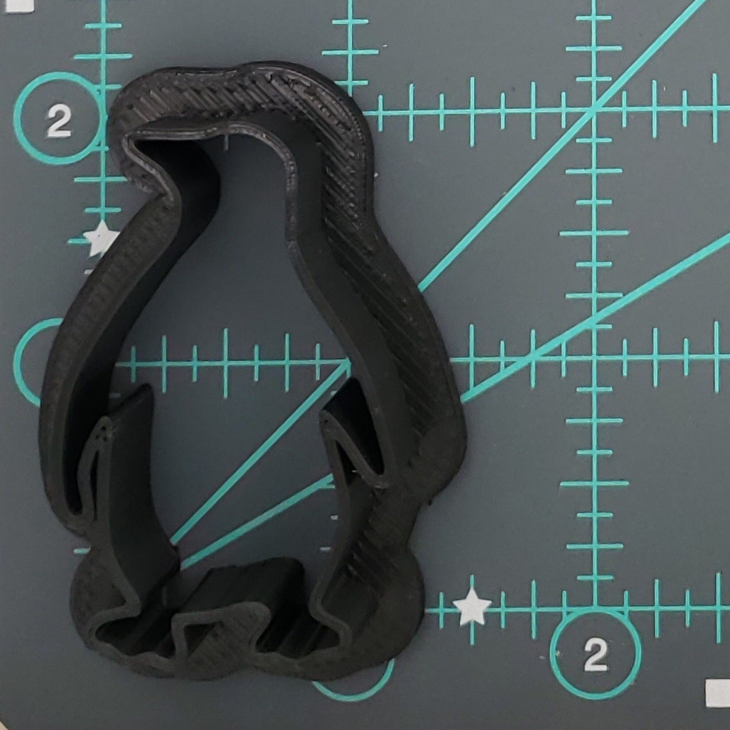Penguin Shaped Plastic Cookie Cutter - Animal Cookie Cutter - Polymer Clay Cutter - Fondant Cutter - Craft Cutters 3d Printed Cookie Cutter