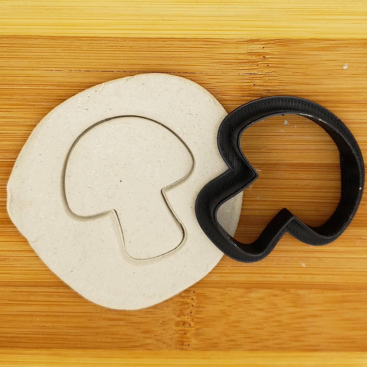 Mushroom Shaped Plastic Cookie Cutter - Plant Shape Cookie Cutters - Polymer Clay Cutter - Fondant Cutter - Craft Cutters - 3d Printed