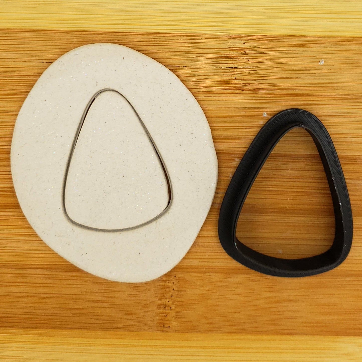Candy Corn Shaped Plastic Cookie Cutter - Polymer Clay Cutter - Fondant Cutter - Craft Cutters - 3d Printed Cookie Cutter