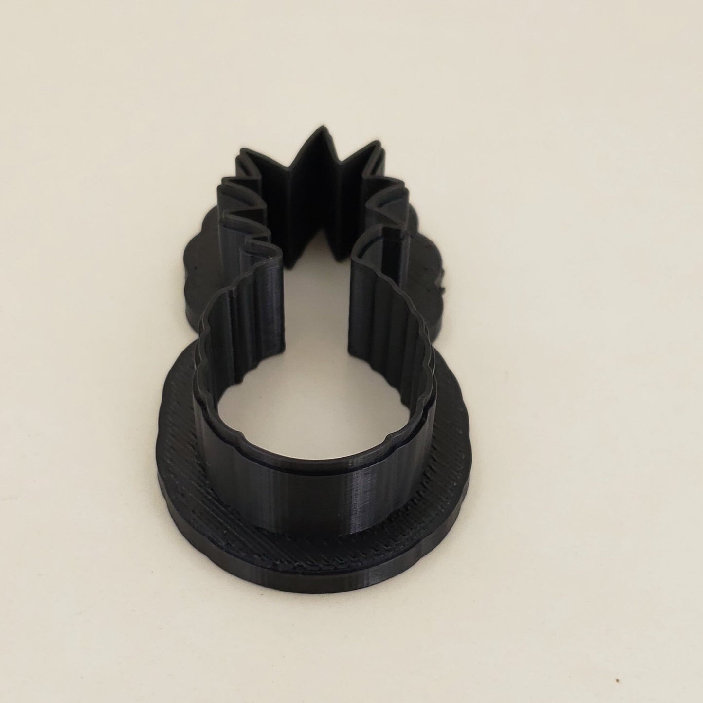 Pineapple Shaped Plastic Cookie Cutter - Fruit Shape Cutters - Polymer Clay Cutter - Fondant Cutter - Craft Cutters - 3d Printed Cutter