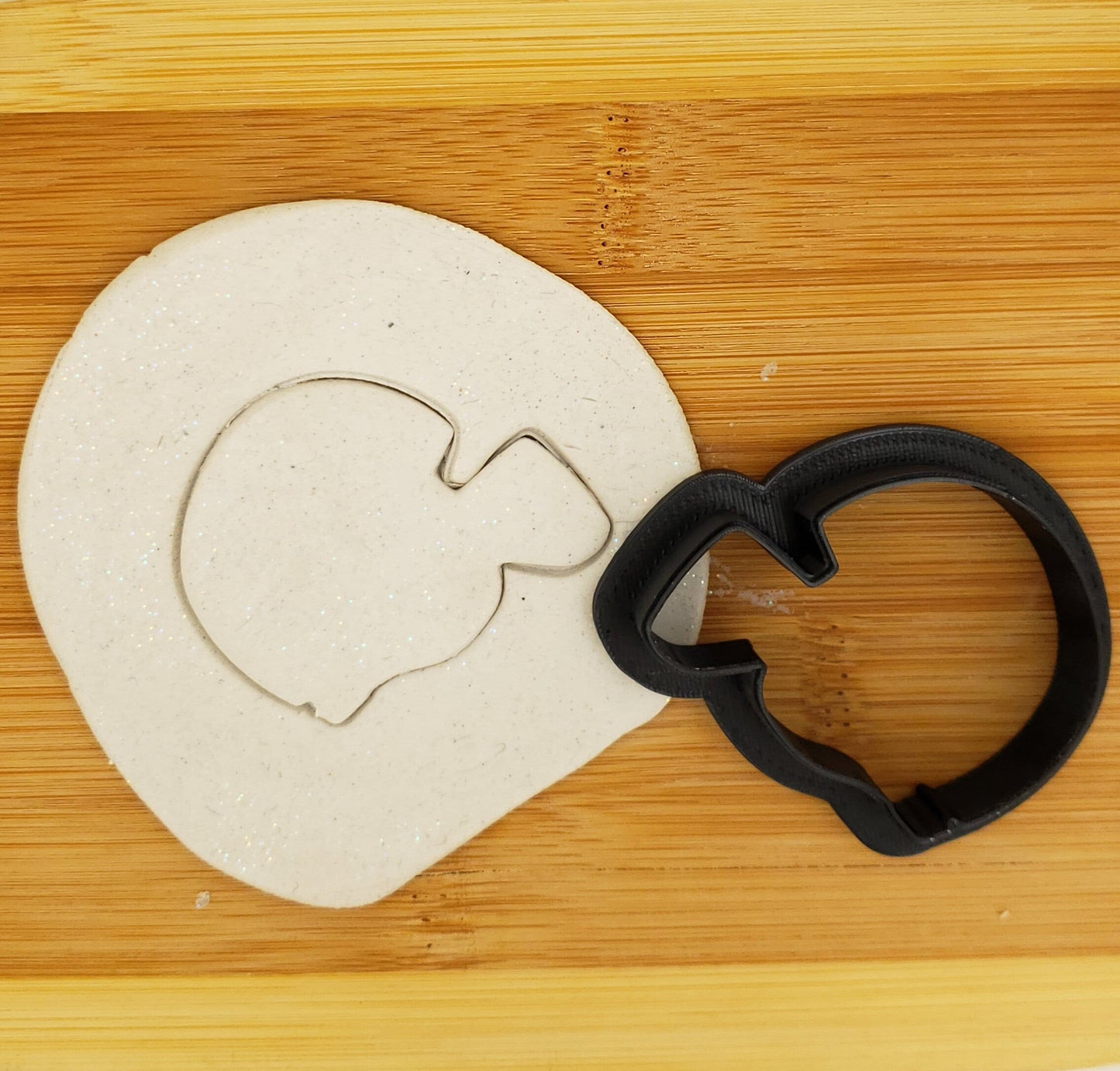 Football Helmet Shaped Plastic Cookie Cutter - Polymer Clay Cutter - Fondant Cutter - Craft Cutters - 3d Printed Cookie Cutter