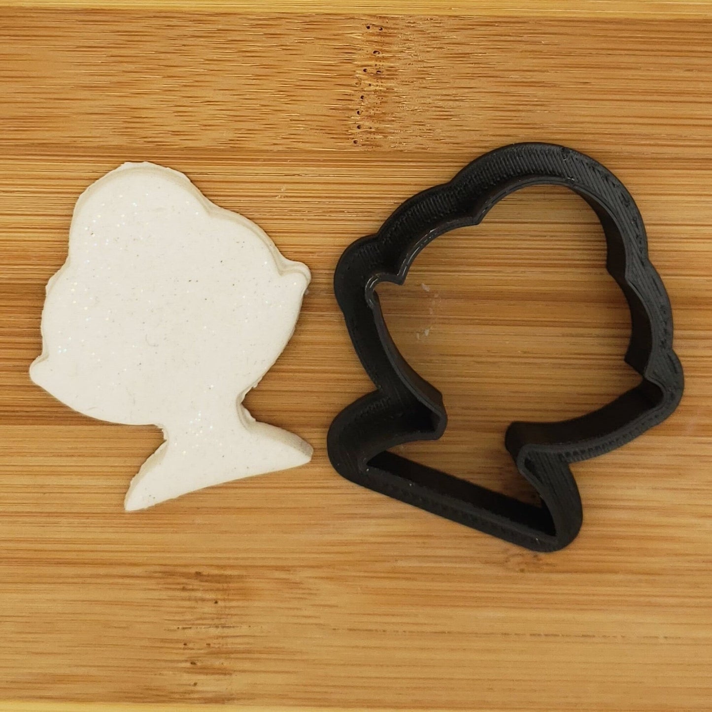 Ice Cream Sundae Shaped Plastic Cookie Cutter - Polymer Clay Cutter - Fondant Cutter - Craft Cutters - 3d Printed Cookie Cutter