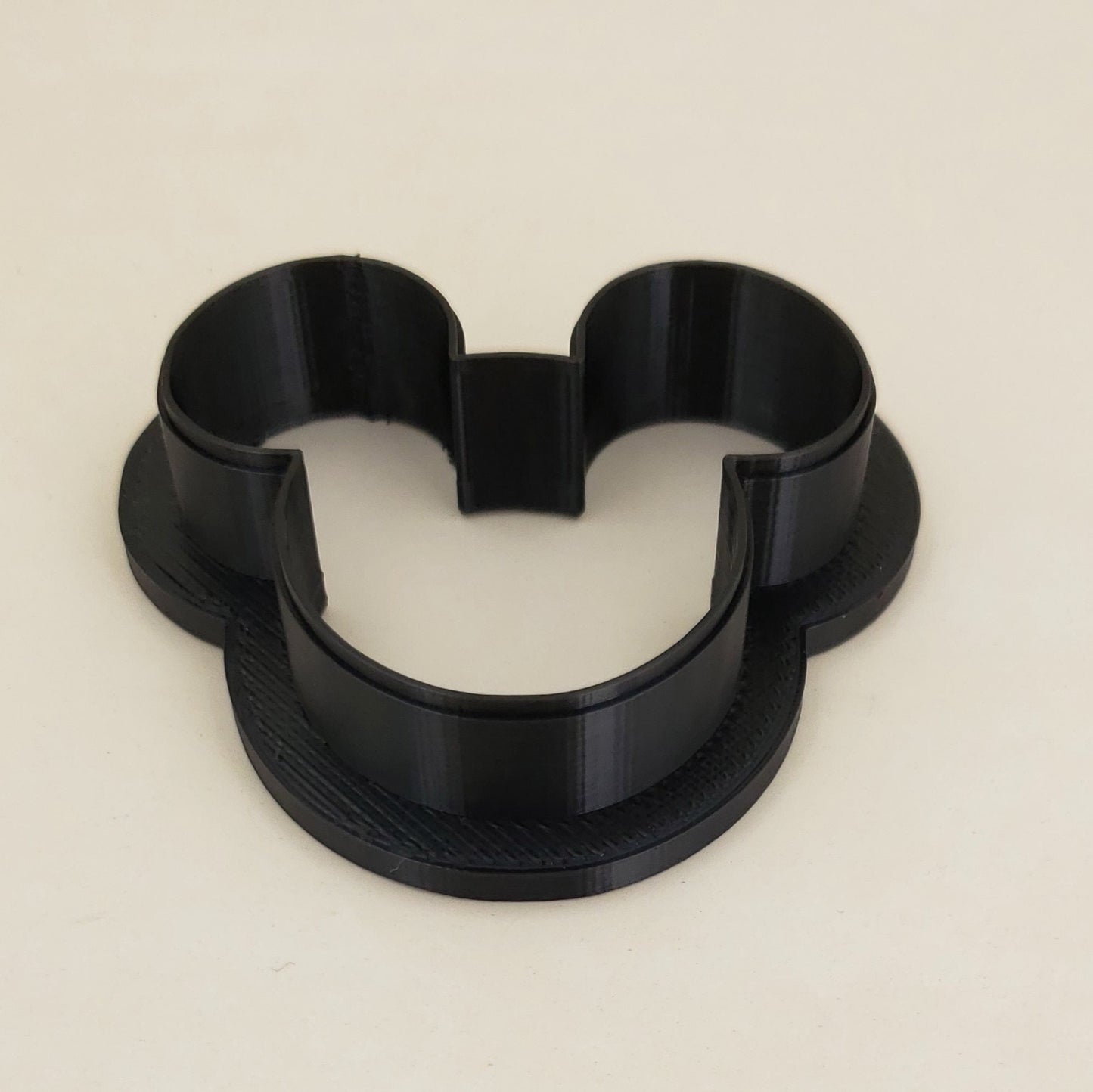 Mickey Mouse Head Shaped Plastic Cookie Cutter - Polymer Clay Cutter - Fondant Cutter - Craft Cutters - 3d Printed Cookie Cutter
