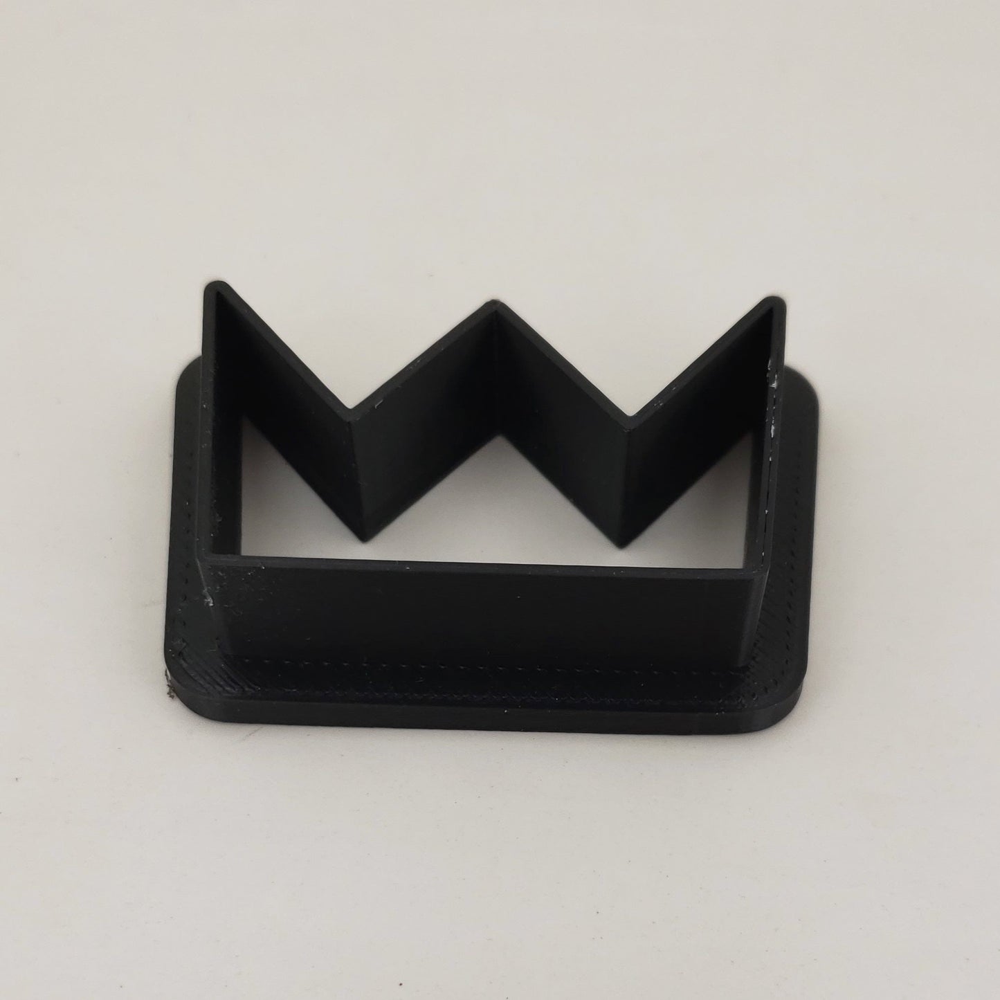 Simple Crown Shape Plastic Cookie Cutter - Polymer Clay Cutter - Fondant Cutter - Craft Cutters - 3d Printed Cookie Cutter