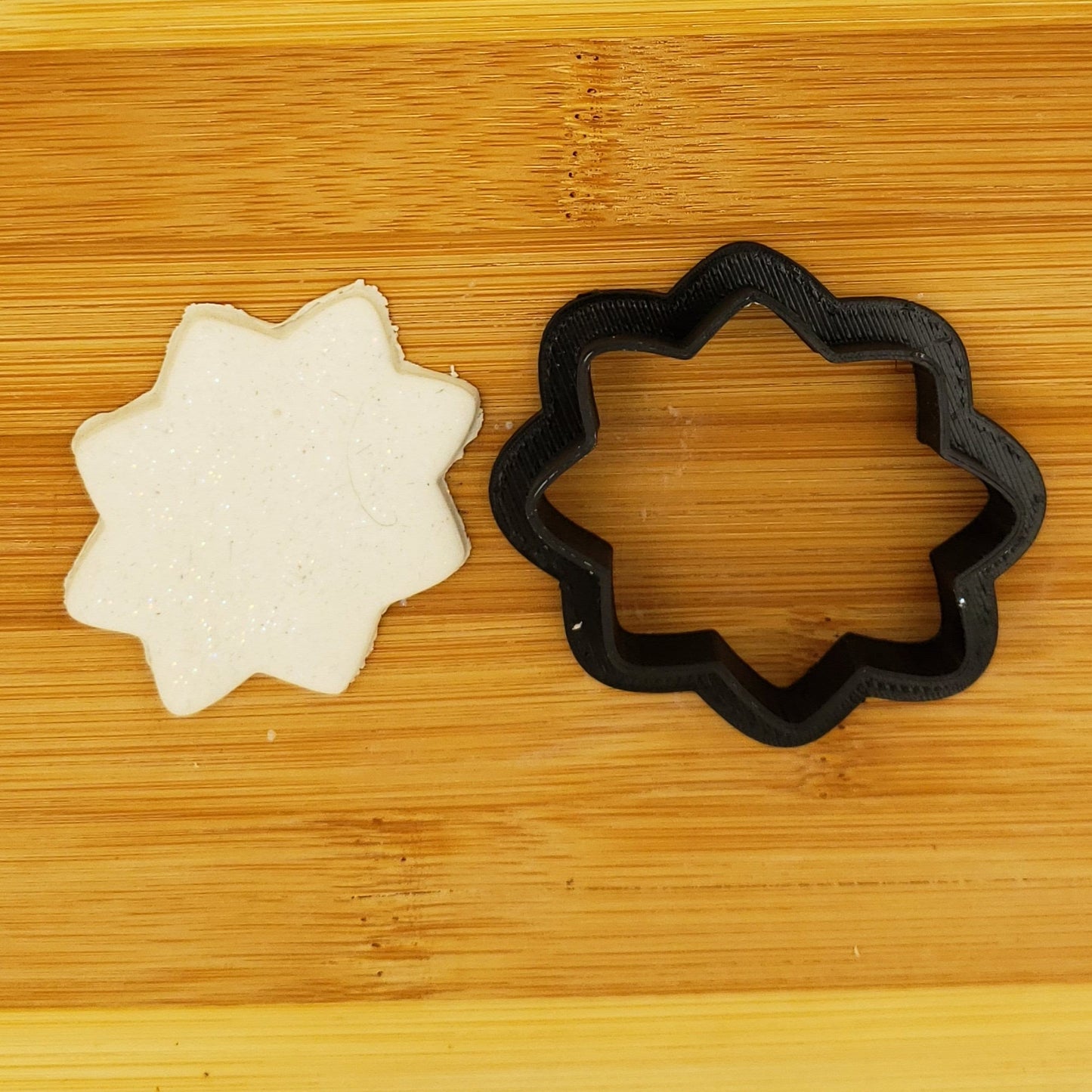 Wow! Plaque or Bubble Shaped Plastic Cookie Cutter - Polymer Clay Cutters - Fondant Cutter - Craft Cutters - 3d Printed Cookie Cutter