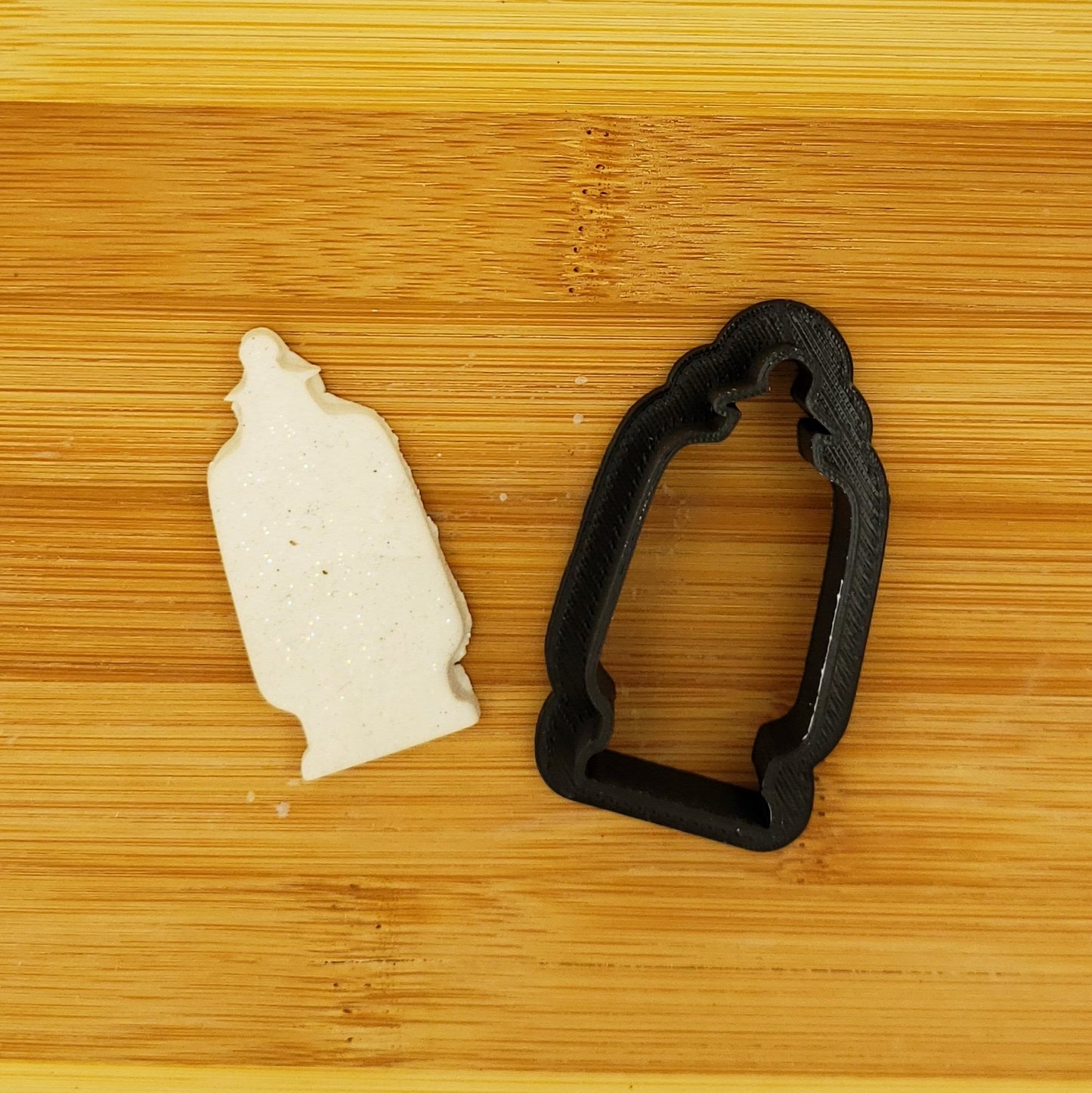 Lantern Shaped Plastic Cookie Cutter - Polymer Clay Cutter - Fondant Cutter - Craft Cutters - 3d Printed Cookie Cutter