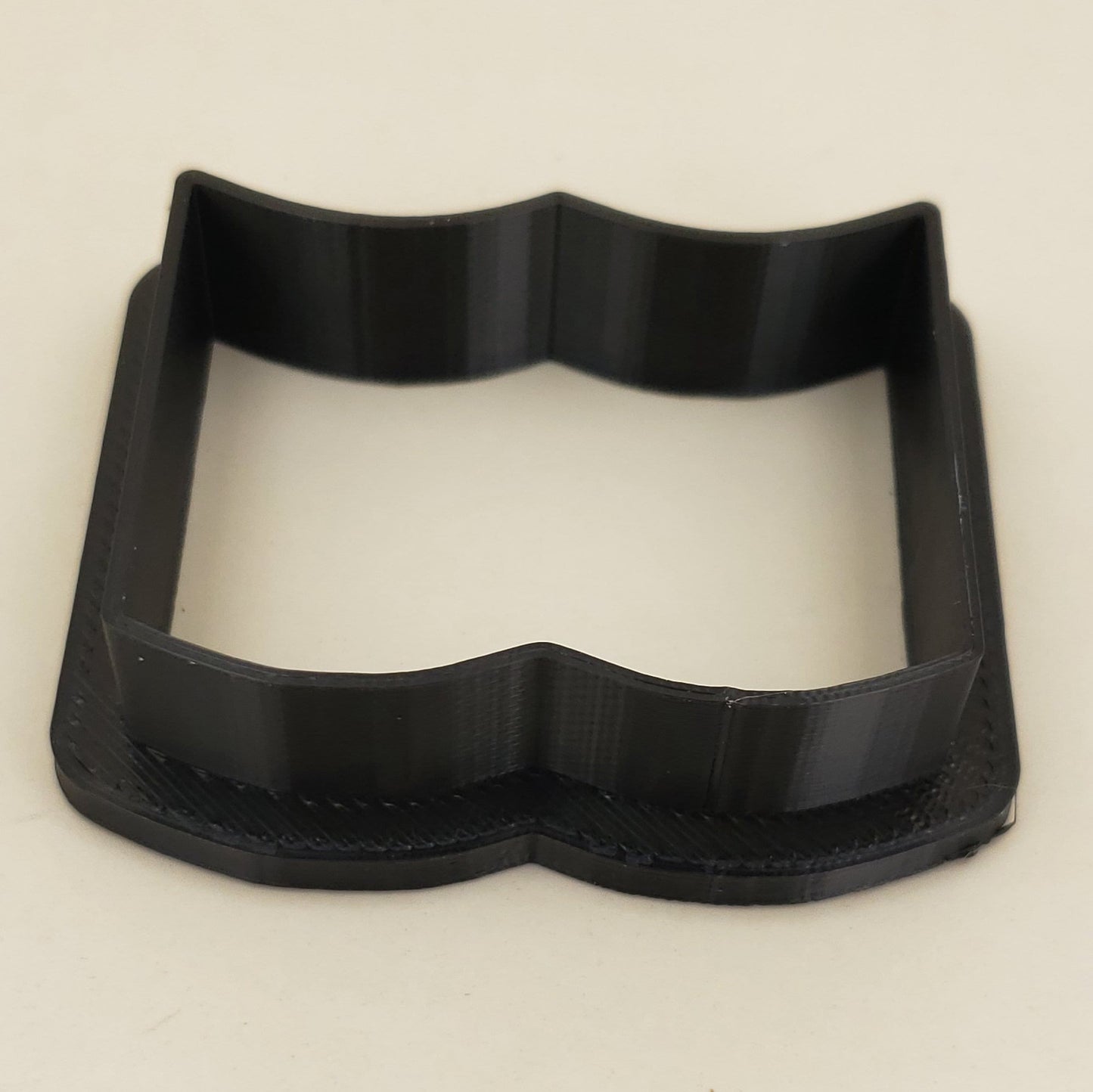Open Book Shaped Plastic Cookie Cutter - Polymer Clay Cutter - Fondant Cutter - Craft Cutters - 3d Printed Cookie Cutter