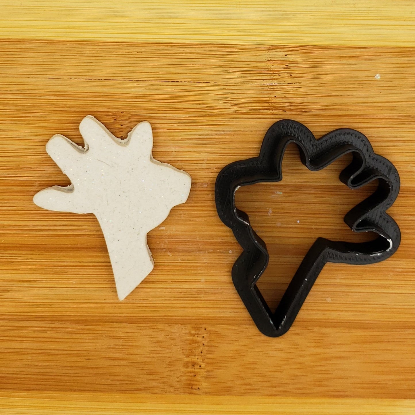 Giraffe Shaped Plastic Cookie Cutter - Animal Cookie Cutter - Polymer Clay Cutter - Craft Cutters - 3d Printed Cookie Cutter