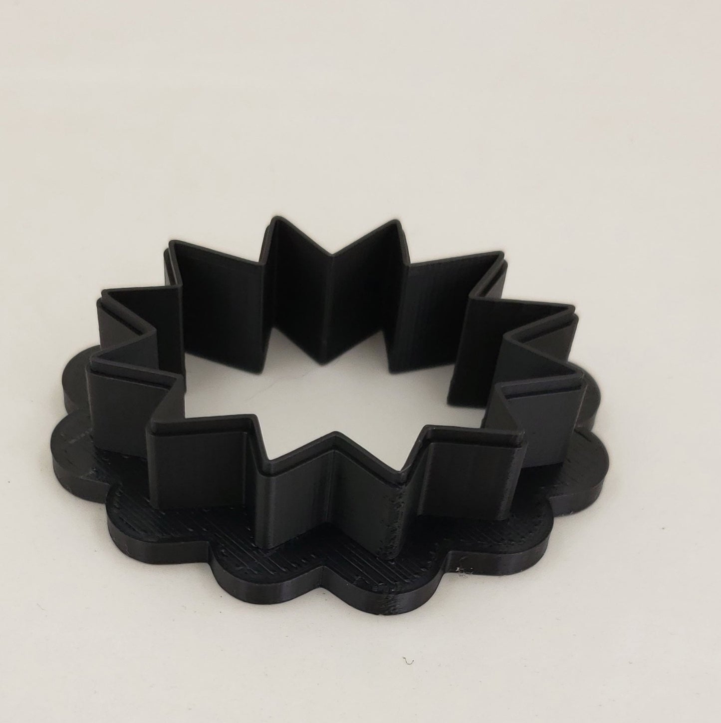 Kapow Shaped Plastic Cookie Cutter - Polymer Clay Cutter - Fondant Cutter - Craft Cutters - 3d Printed Cookie Cutter