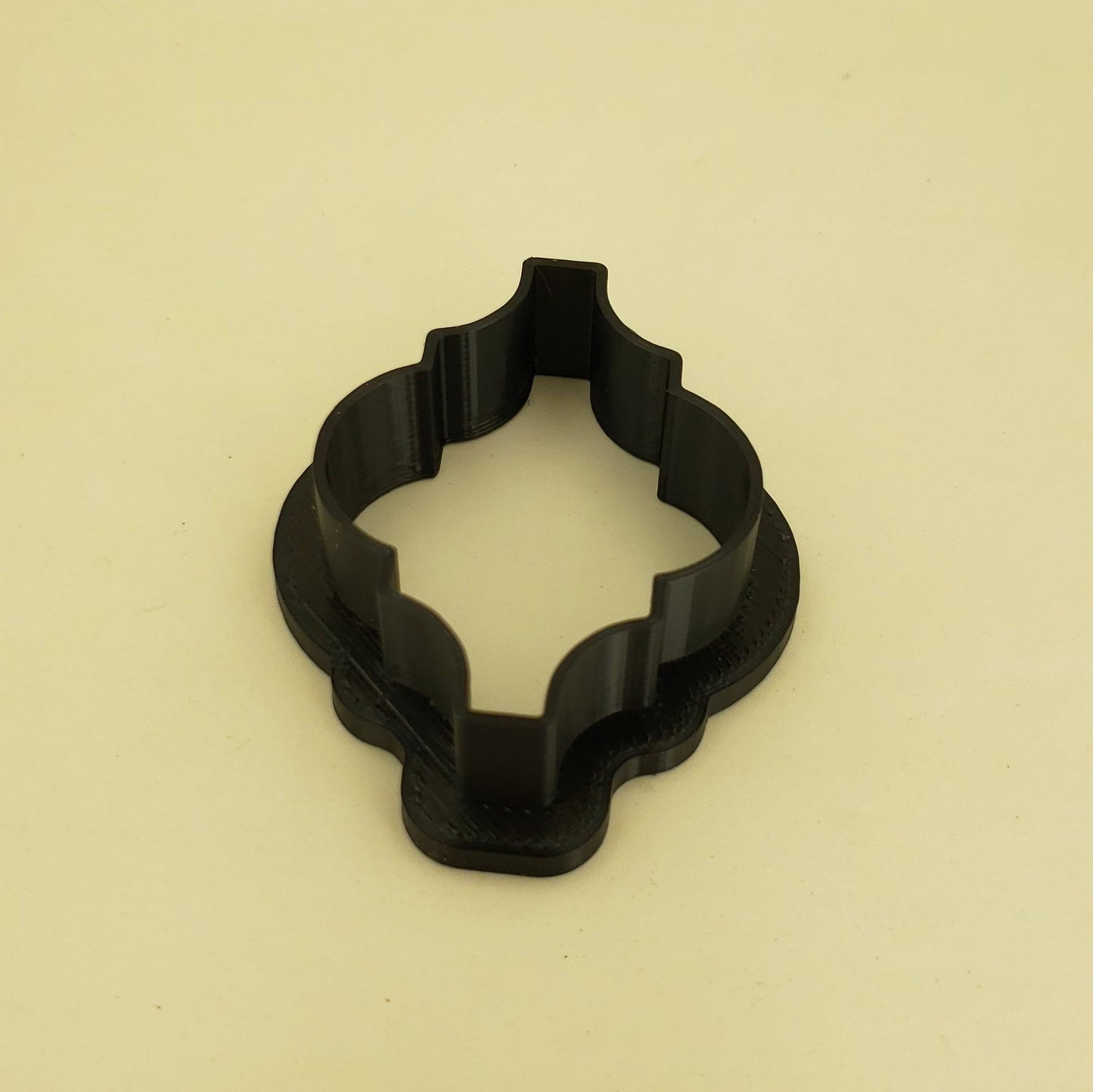 Arabesque Moroccan Tile Plaque Shaped Plastic Cookie Cutter - Polymer Clay Cutter - Craft Cutters - 3d Printed Cookie Cutter Fondant Cutter