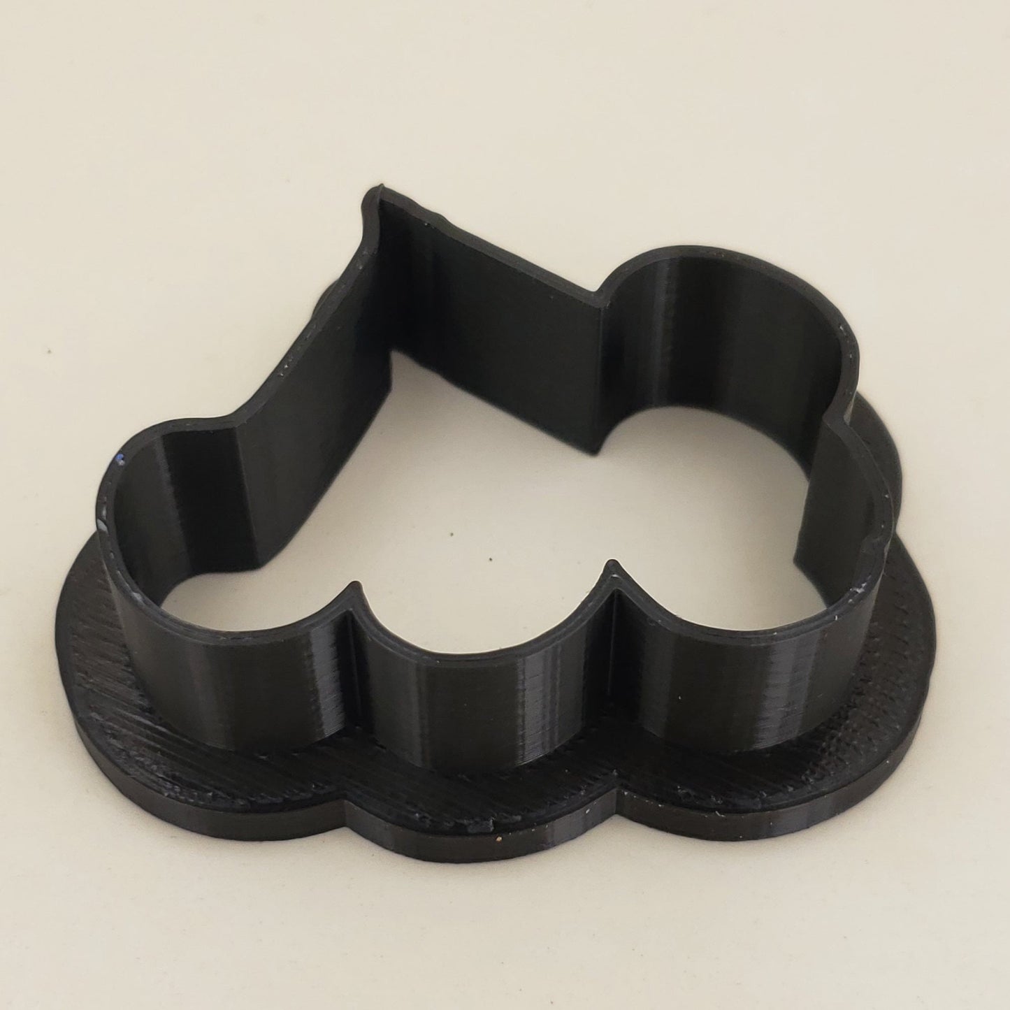 Cherry or Cherries Shaped Plastic Cookie Cutter - Polymer Clay Cutter - Fondant Cutter - Craft Cutters - 3d Printed Cookie Cutter