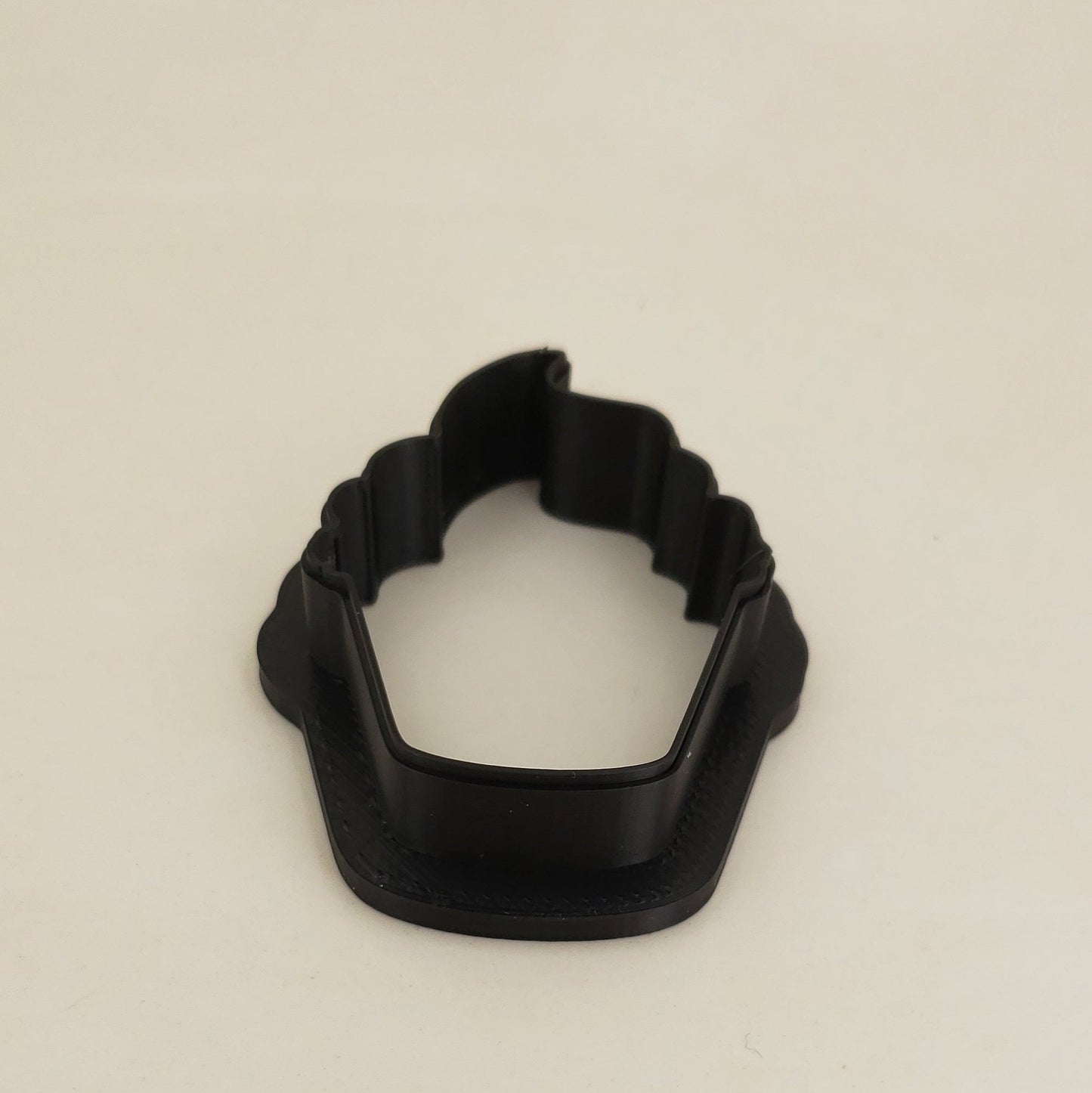Cupcake Shaped Plastic Cookie Cutter - Polymer Clay Cutter - Fondant Cutter - Craft Cutters - 3d Printed Cookie Cutter