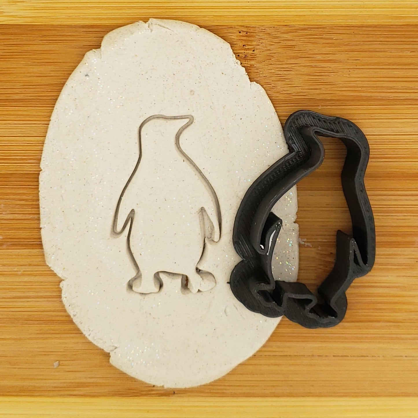 Penguin Shaped Plastic Cookie Cutter - Animal Cookie Cutter - Polymer Clay Cutter - Fondant Cutter - Craft Cutters 3d Printed Cookie Cutter