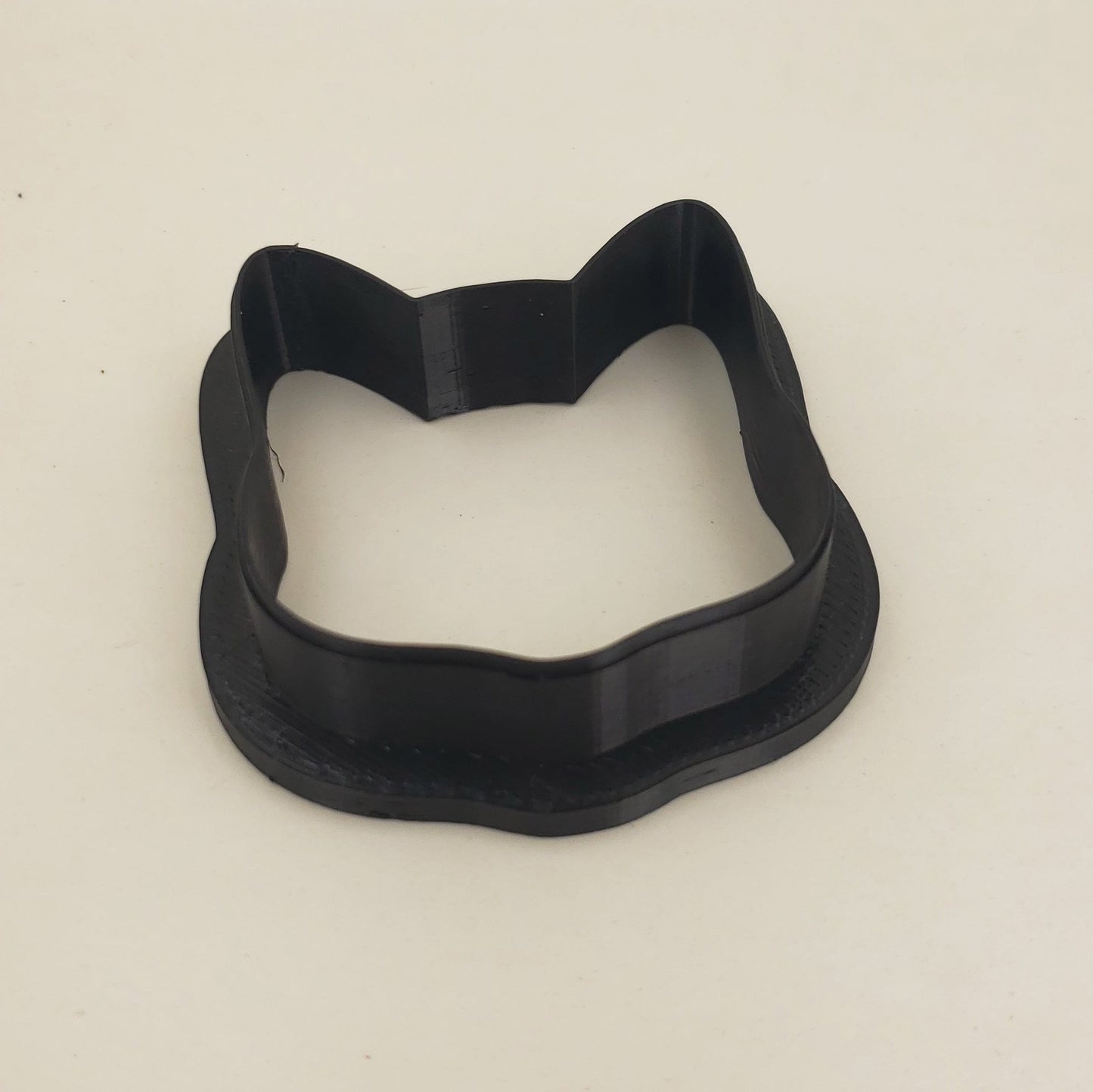 Cat Head Shaped Plastic Cookie Cutter - Animal Cookies - Polymer Clay Cutter - Fondant Cutter - Craft Cutters - 3d Printed Cookie Cutter