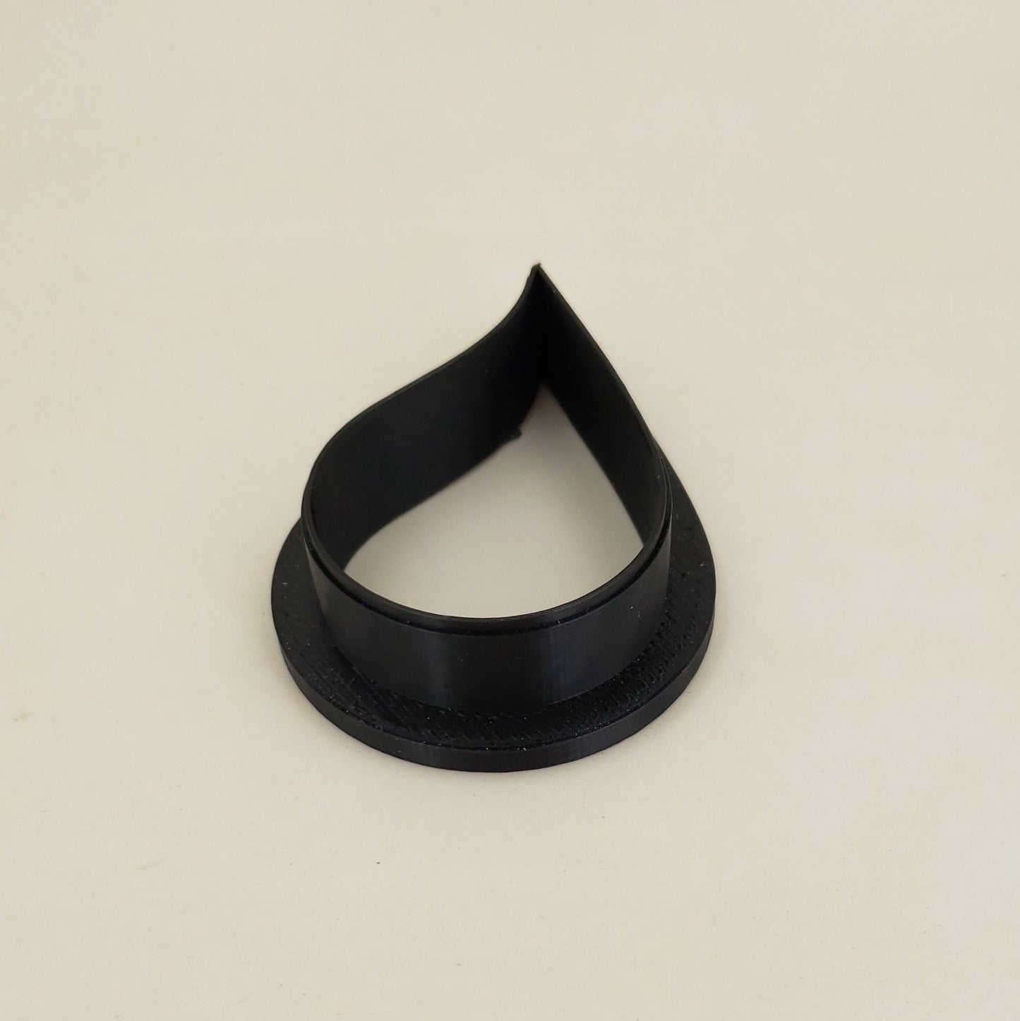 Raindrop Shaped Plastic Cookie Cutter - Polymer Clay Cutter - Fondant Cutter - Craft Cutters - Spring Cookies - 3d Printed - Rain Drop Shape