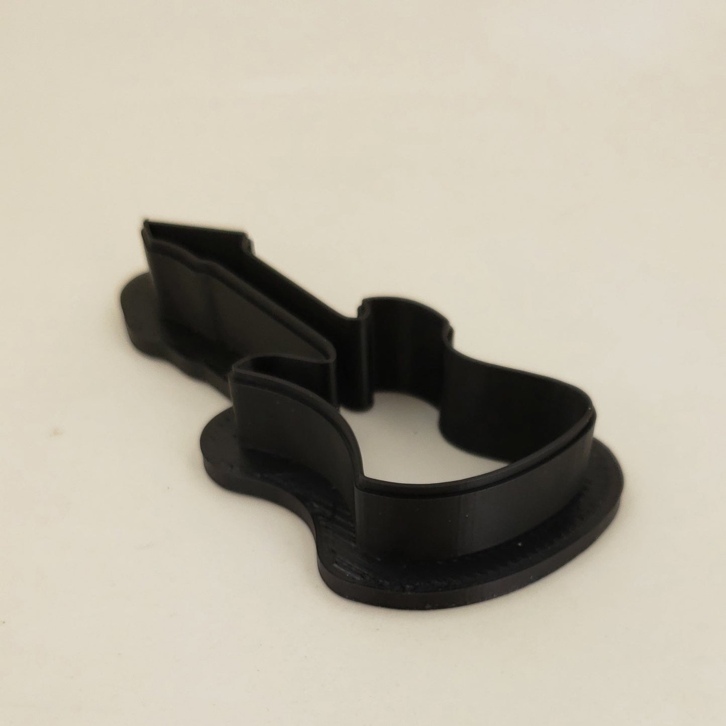 Electric Guitar Shaped Plastic Cookie Cutter - Polymer Clay Cutter - Fondant Cutter - Craft Cutters - 3d Printed Cookie Cutter