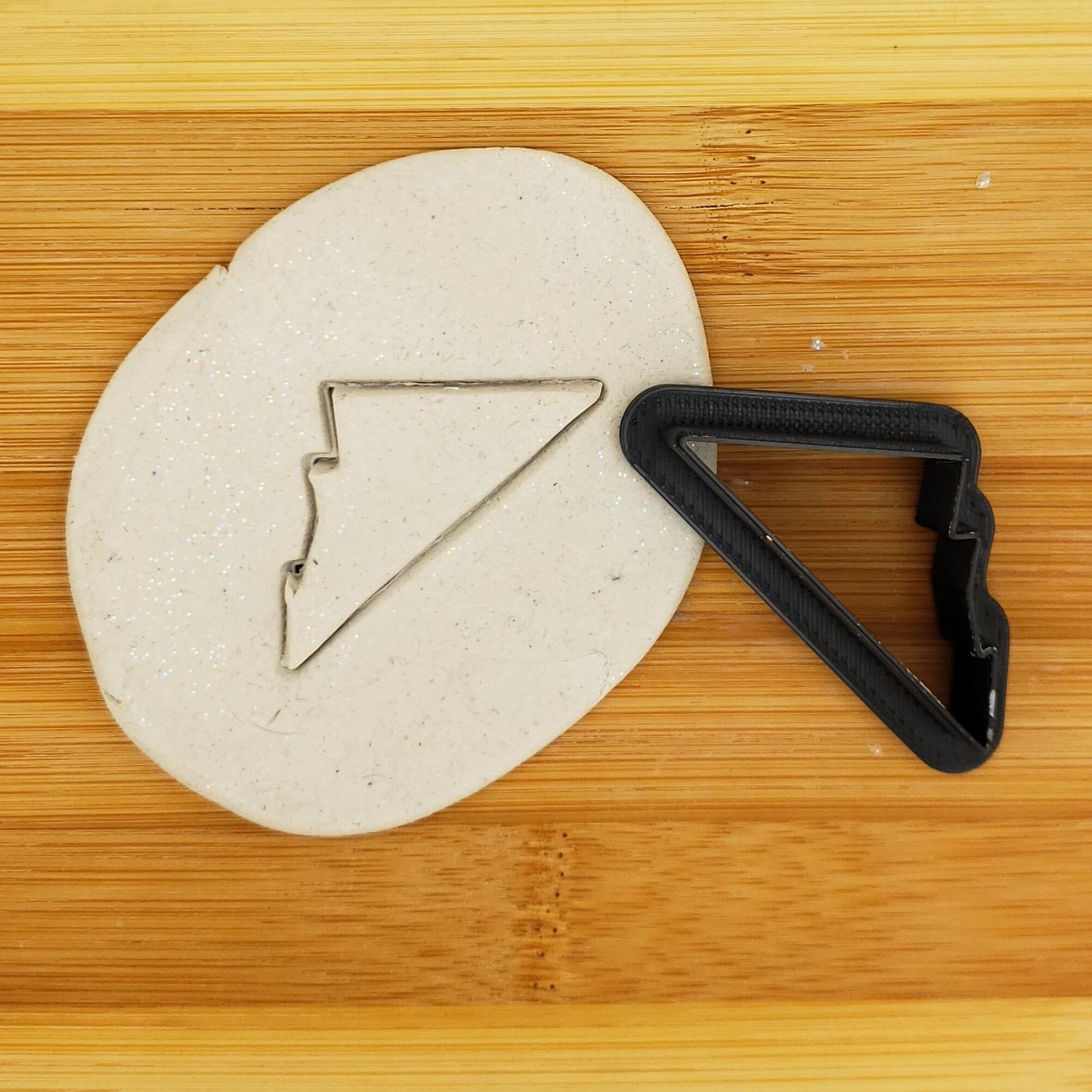 Mountain Shaped Plastic Cookie Cutter - Polymer Clay Cutter - Fondant Cutter - Craft Cutters - 3d Printed Cookie Cutter