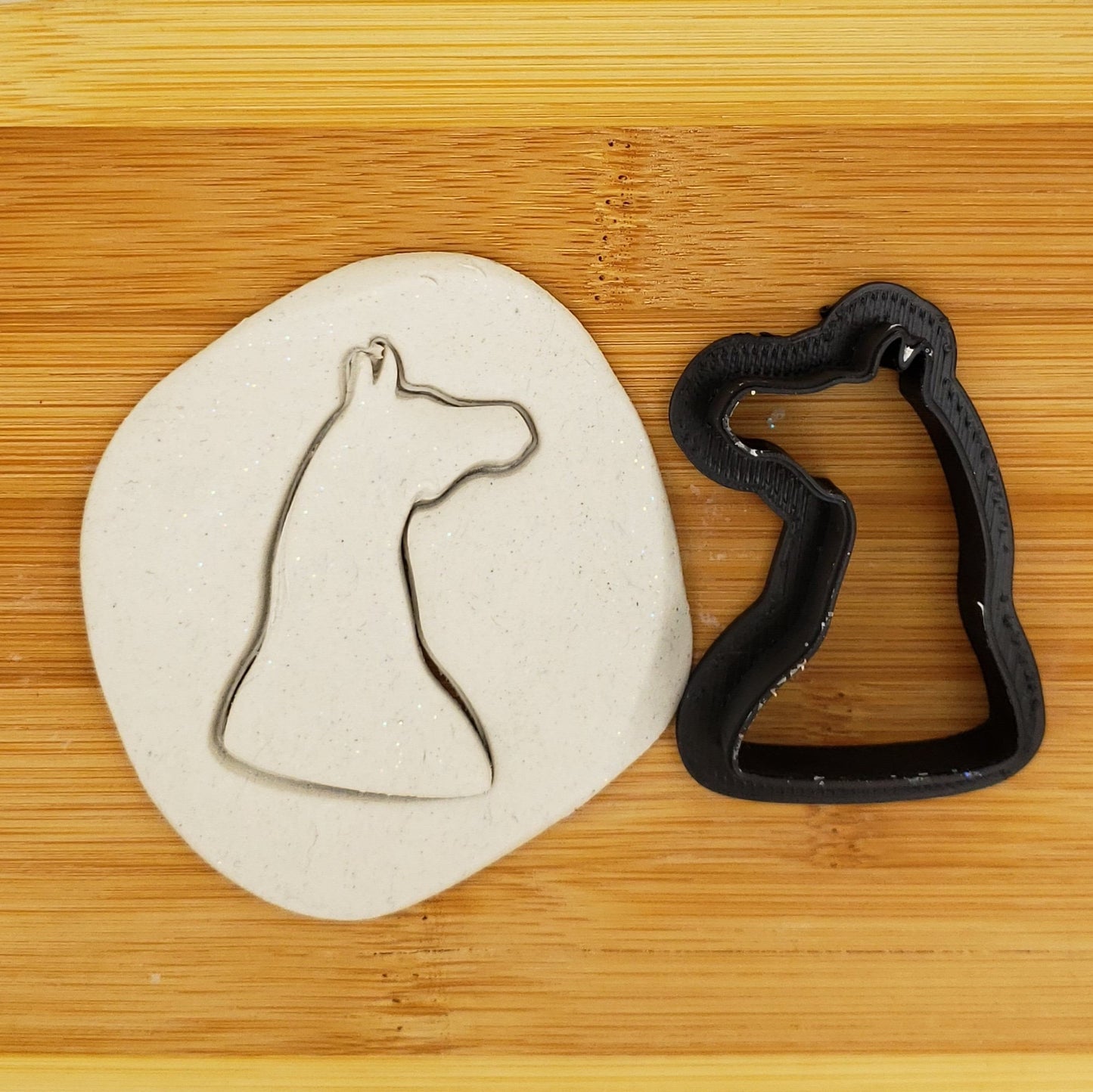 Horse Head Shaped Plastic Cookie Cutter - Polymer Clay Cutter - Fondant Cutter - Craft Cutters - 3d Printed Cookie Cutter