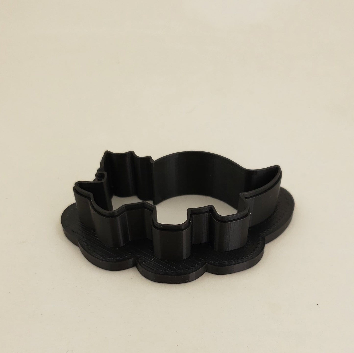Dinosaur Shaped Plastic Cookie Cutter #2 - Polymer Clay Cutter - Fondant Cutter - Craft Cutters - 3d Printed Cookie Cutter