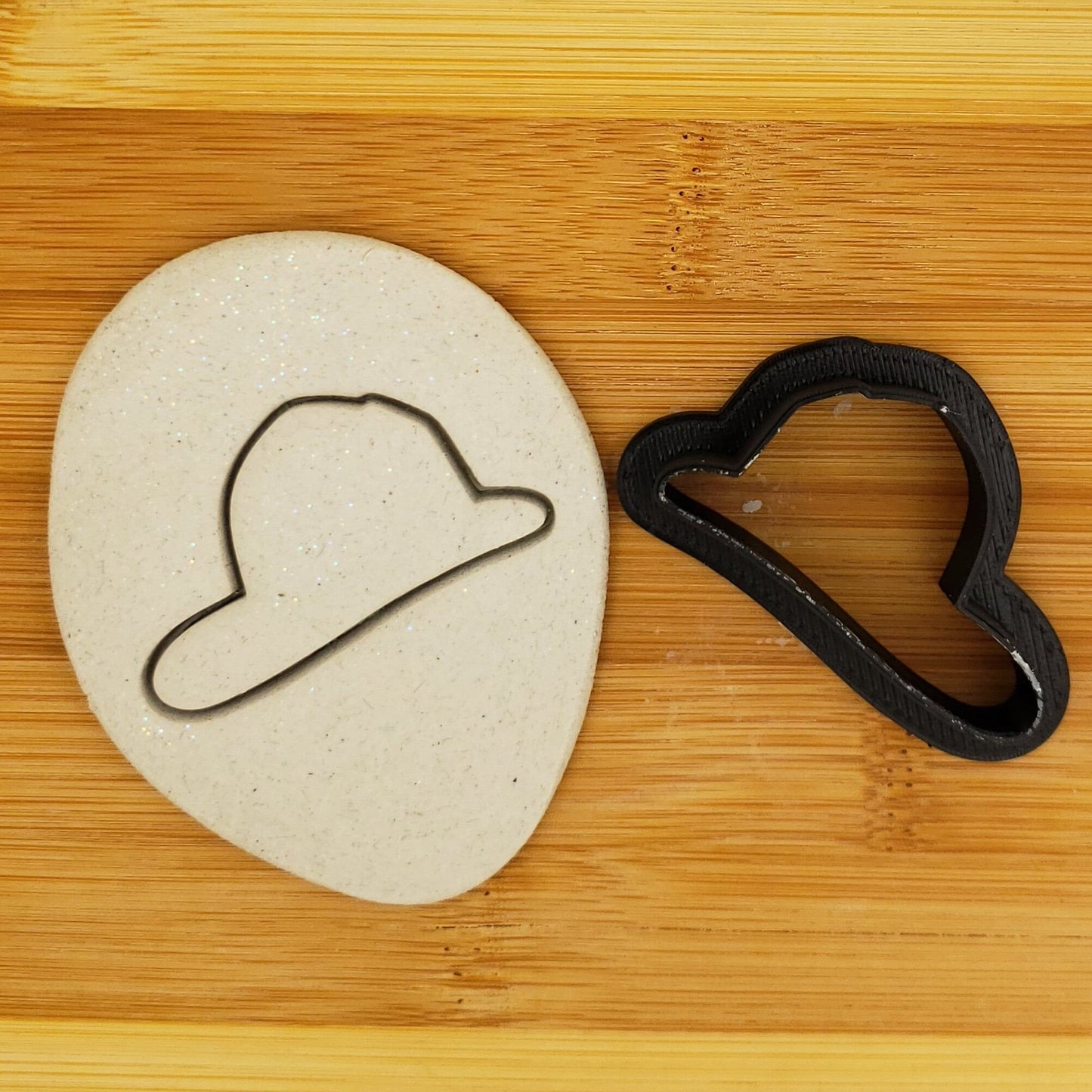 Fireman's Hat Shaped Plastic Cookie Cutter - Firefighter Helmet Shape Cutter - Polymer Clay Cutter - Fondant Cutter - Craft Cutters