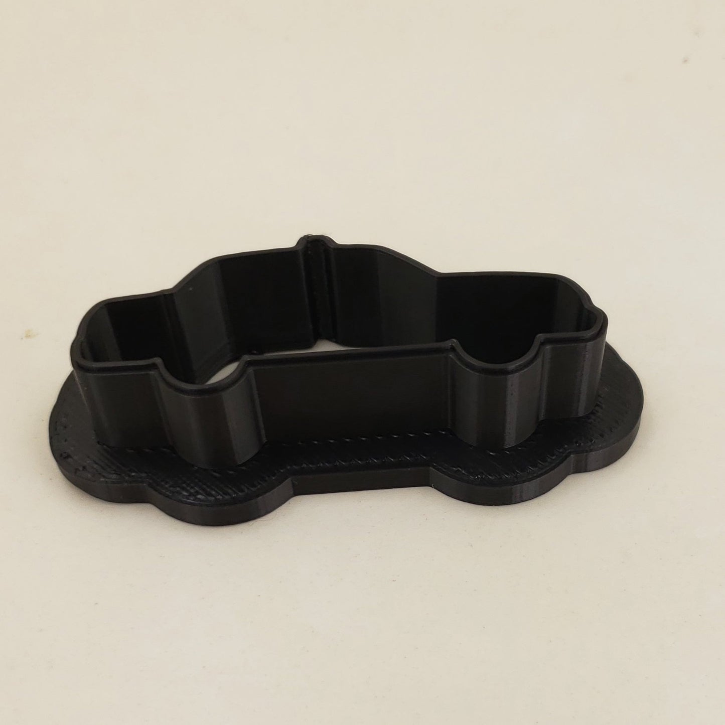 Police Car Shaped Plastic Cookie Cutter - Polymer Clay Cutter - Fondant Cutter - Craft Cutters - 3d Printed Cookie Cutter