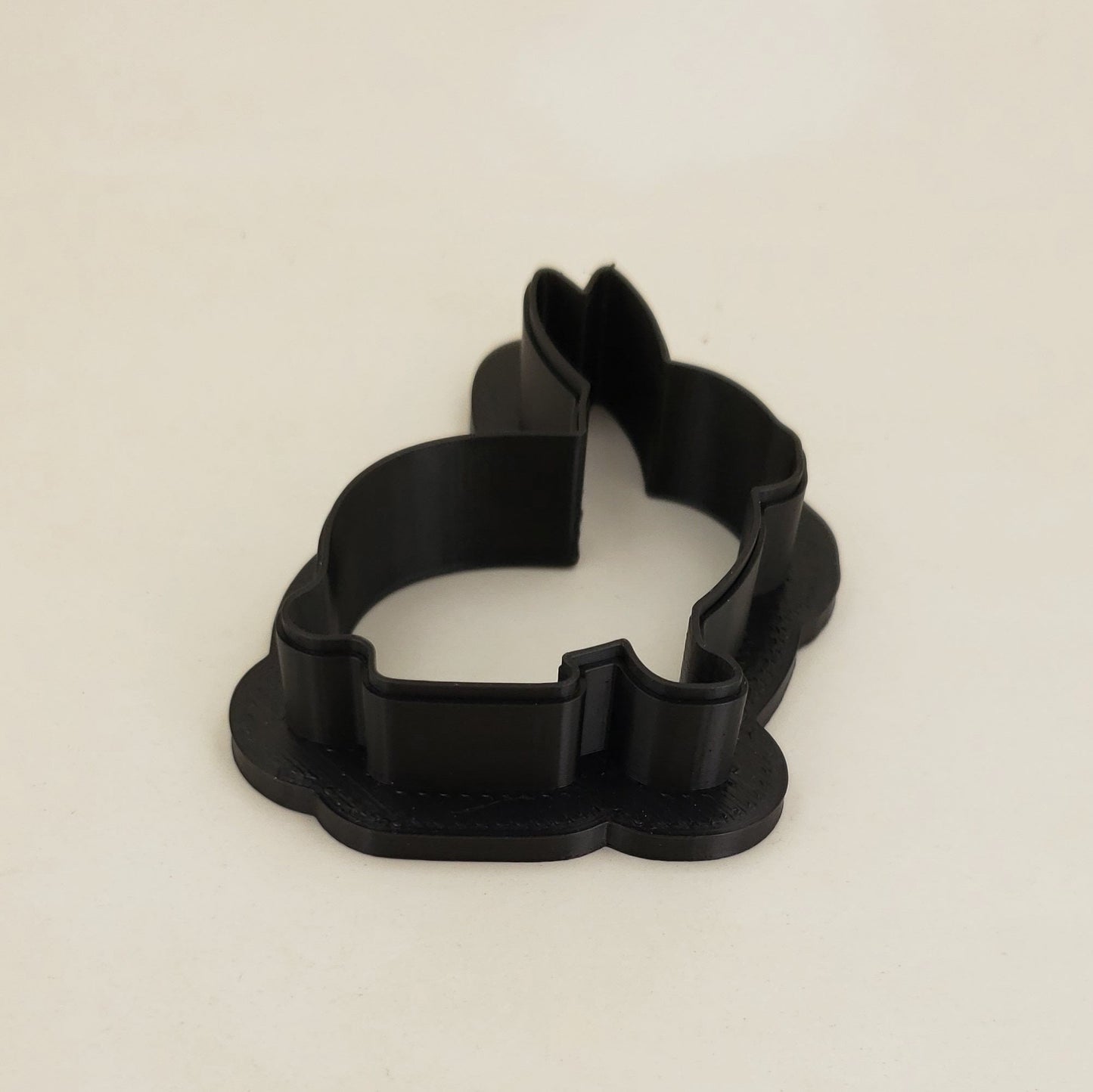 Bunny Rabbit Shaped Plastic Cookie Cutter - Polymer Clay Cutter - Fondant Cutter - Craft Cutters - 3d Printed Cookie Cutter