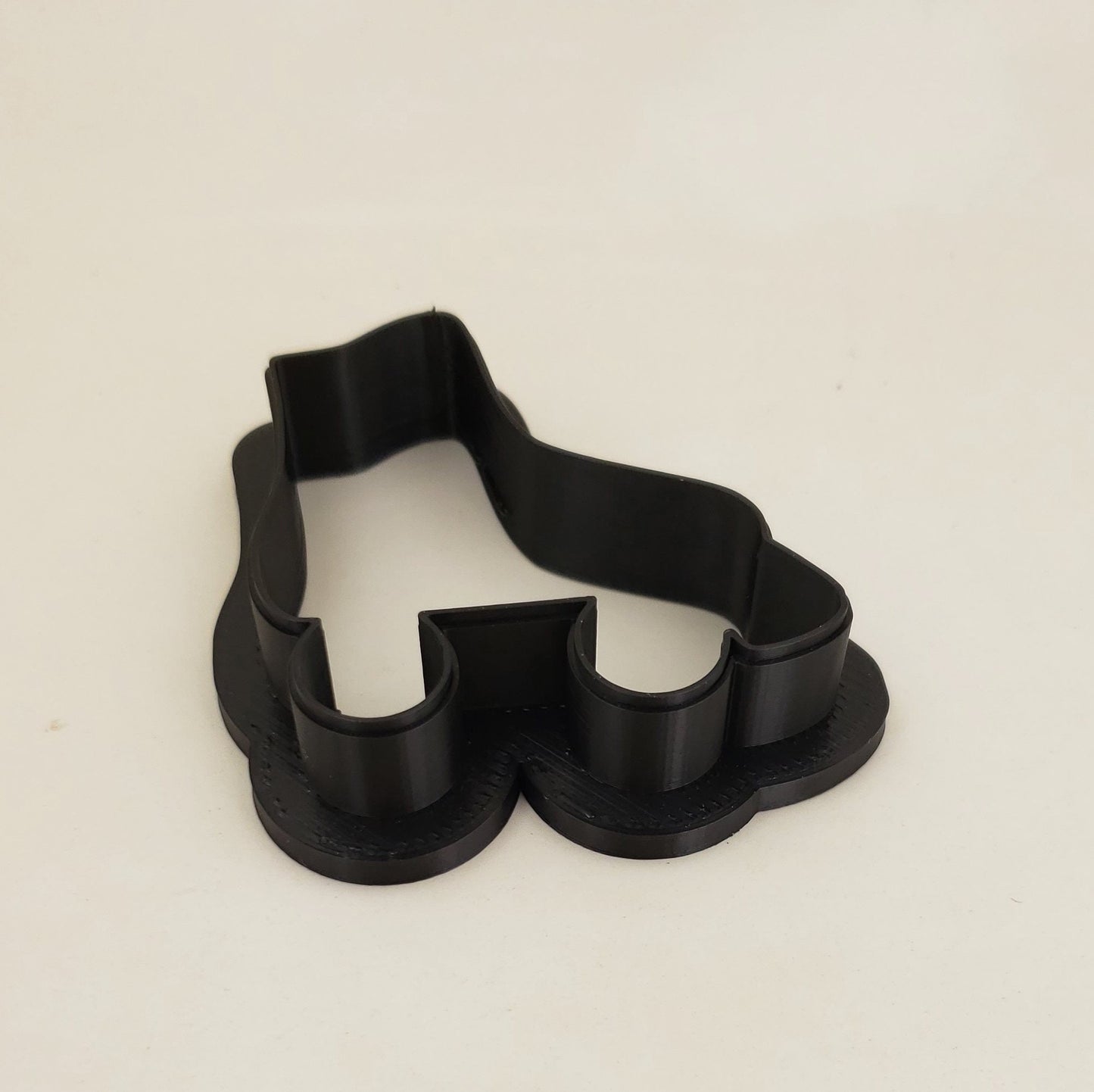Roller Skate Shaped Plastic Cookie Cutter - Polymer Clay Cutter - Fondant Cutter - Craft Cutters - 3d Printed Cookie Cutter