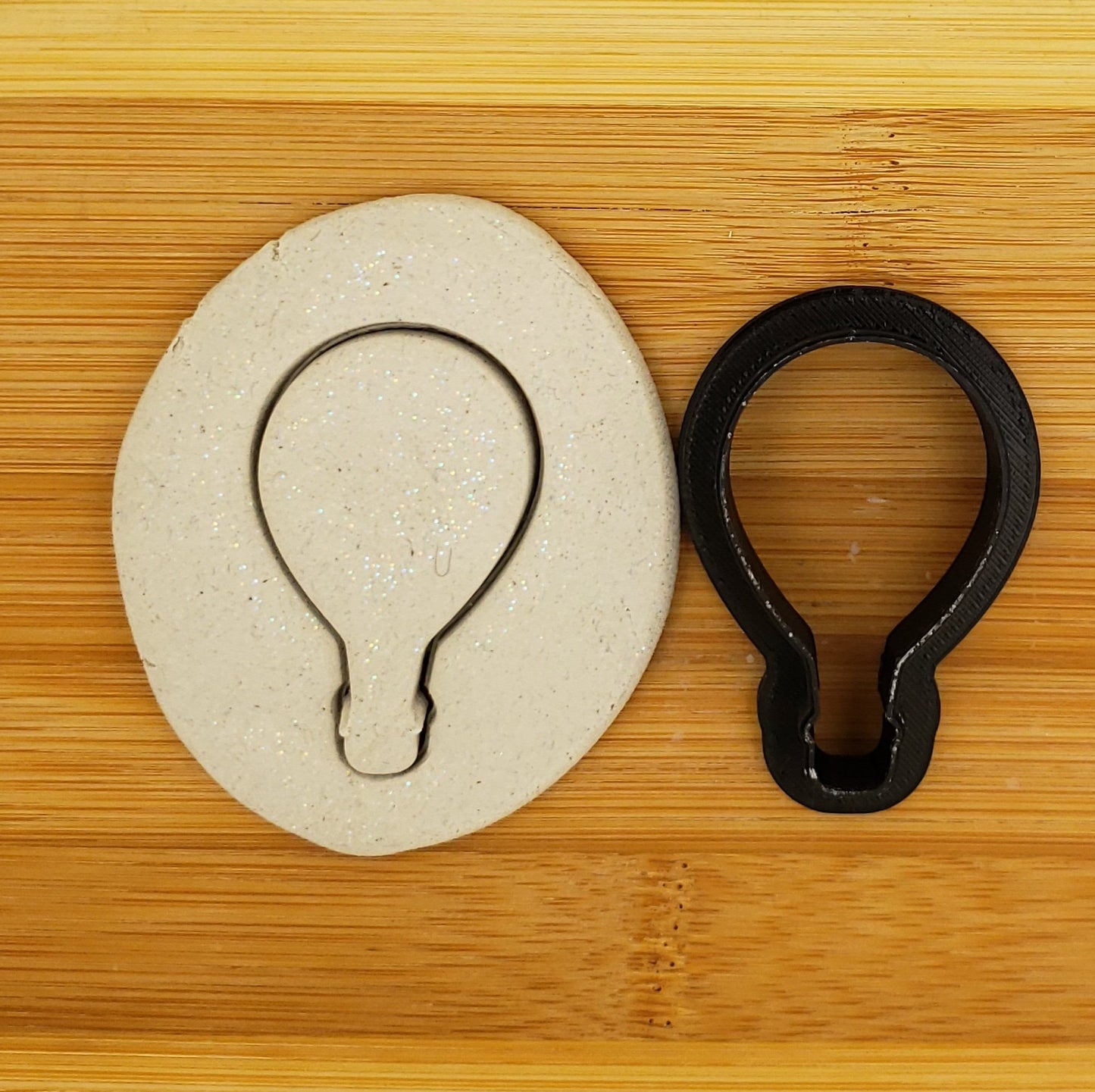 Hot Air Balloon Shaped Plastic Cookie Cutter - Polymer Clay Cutter - Fondant Cutter - Craft Cutters - 3d Printed Cookie Cutter