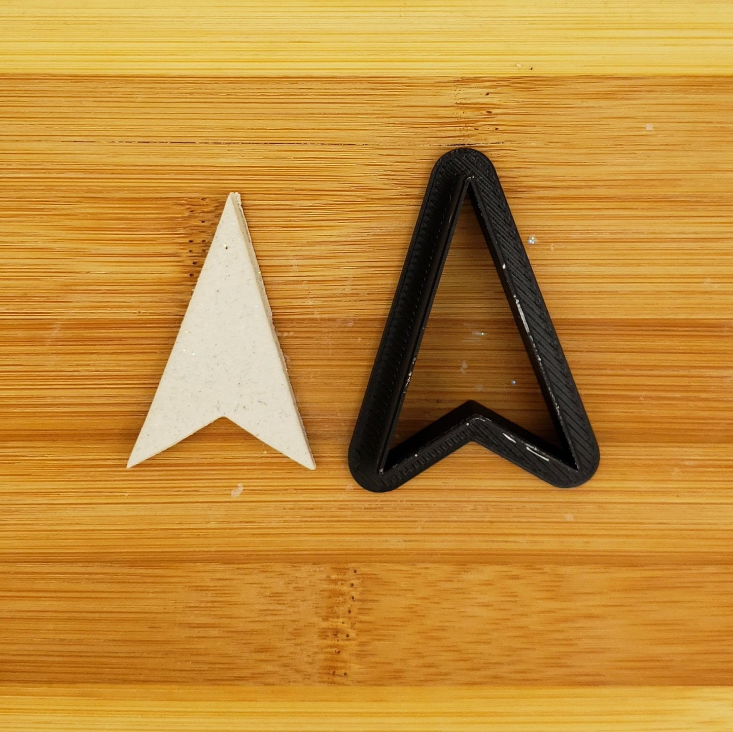 United States Space Force Shaped Plastic Cookie Cutter - Polymer Clay Cutter - Fondant Cutter - Craft Cutters - 3d Printed Cookie Cutter