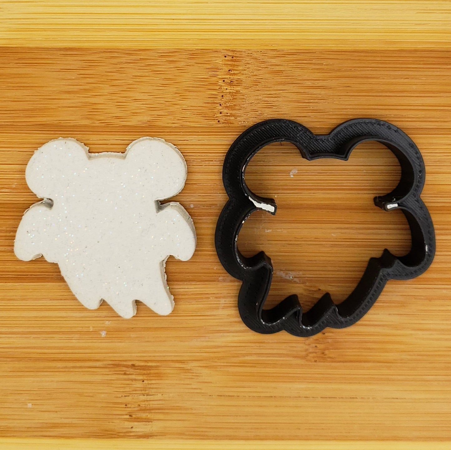 Mickey Mouse Ghost Shaped Plastic Cookie Cutter - Polymer Clay Cutter - Fondant Cutter - Craft Cutters - 3d Printed Cookie Cutter