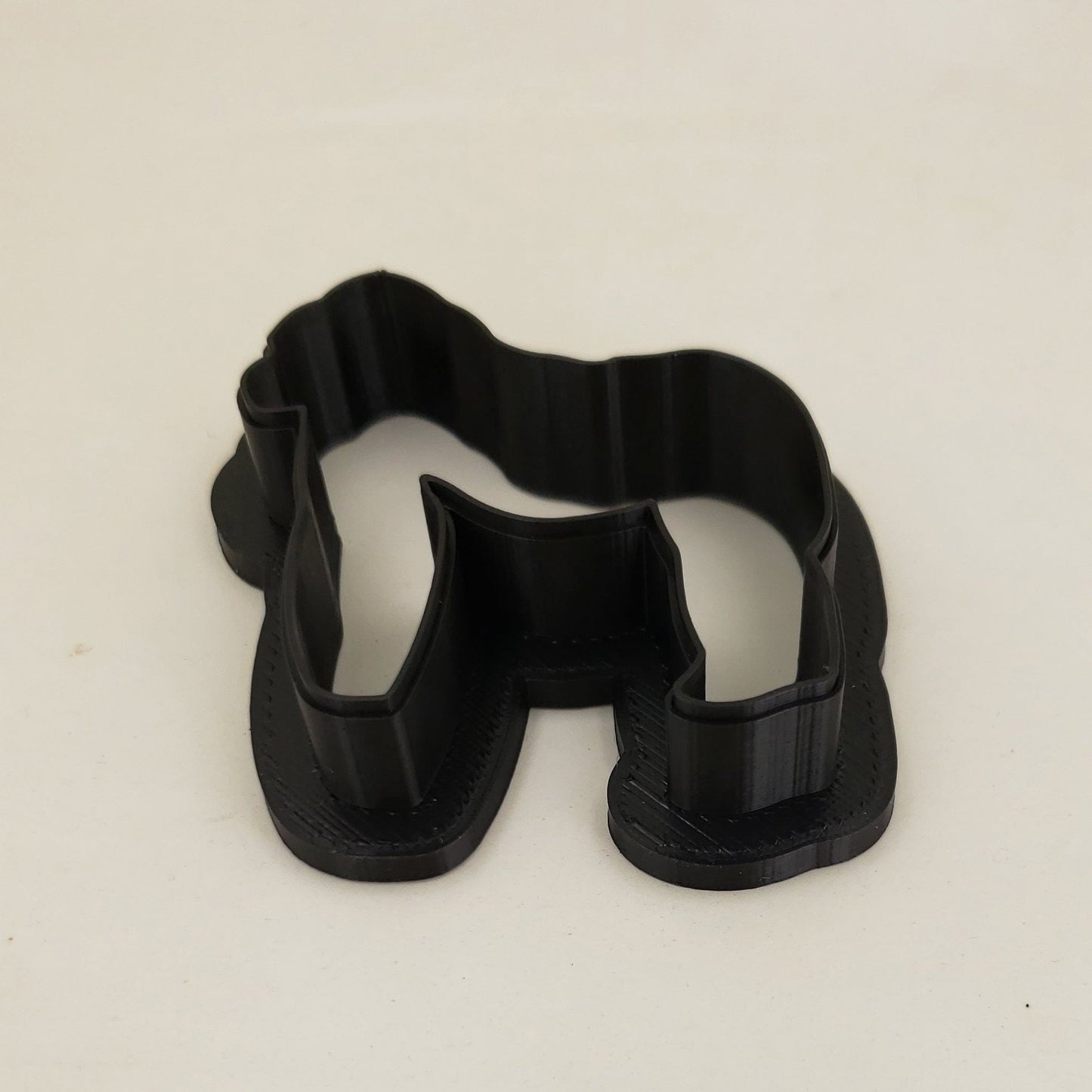 Gorilla Shaped Plastic Cookie Cutter - Polymer Clay Cutter - Fondant Cutter - Craft Cutters - 3d Printed Cookie Cutter