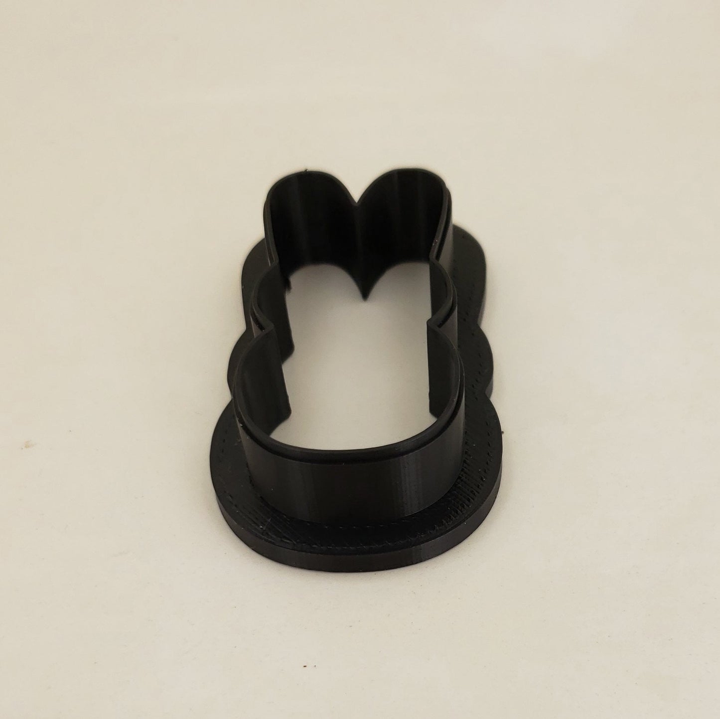 Marshmallow Peep Bunny Shaped Cookie Cutter - Polymer Clay Cutter - Fondant Cutter - Craft Cutters - 3d Printed Cookie Cutter