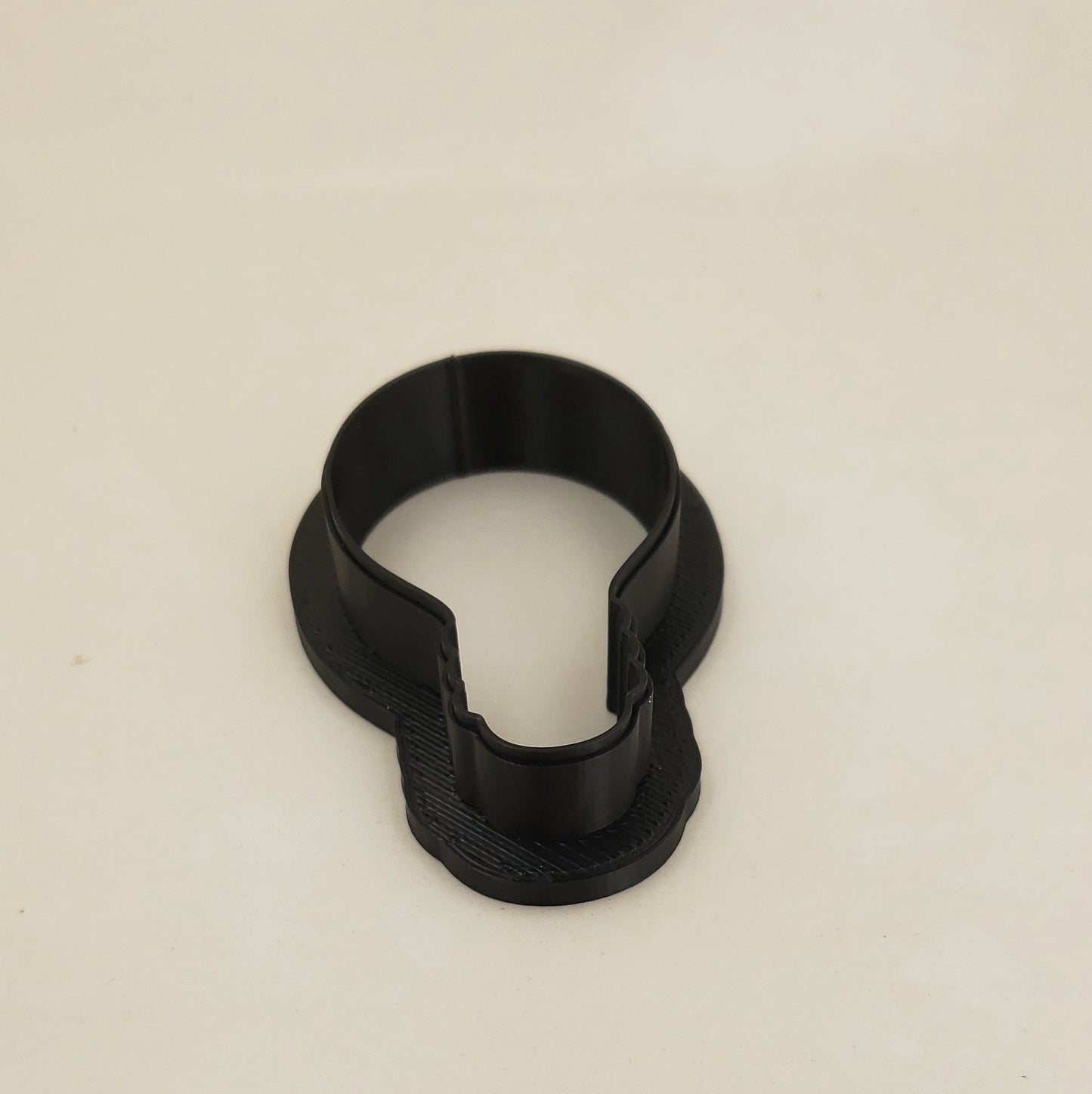 Light Bulb Shaped Plastic Cookie Cutter - Polymer Clay Cutter - Fondant Cutter - Craft Cutters - 3d Printed Cookie Cutter