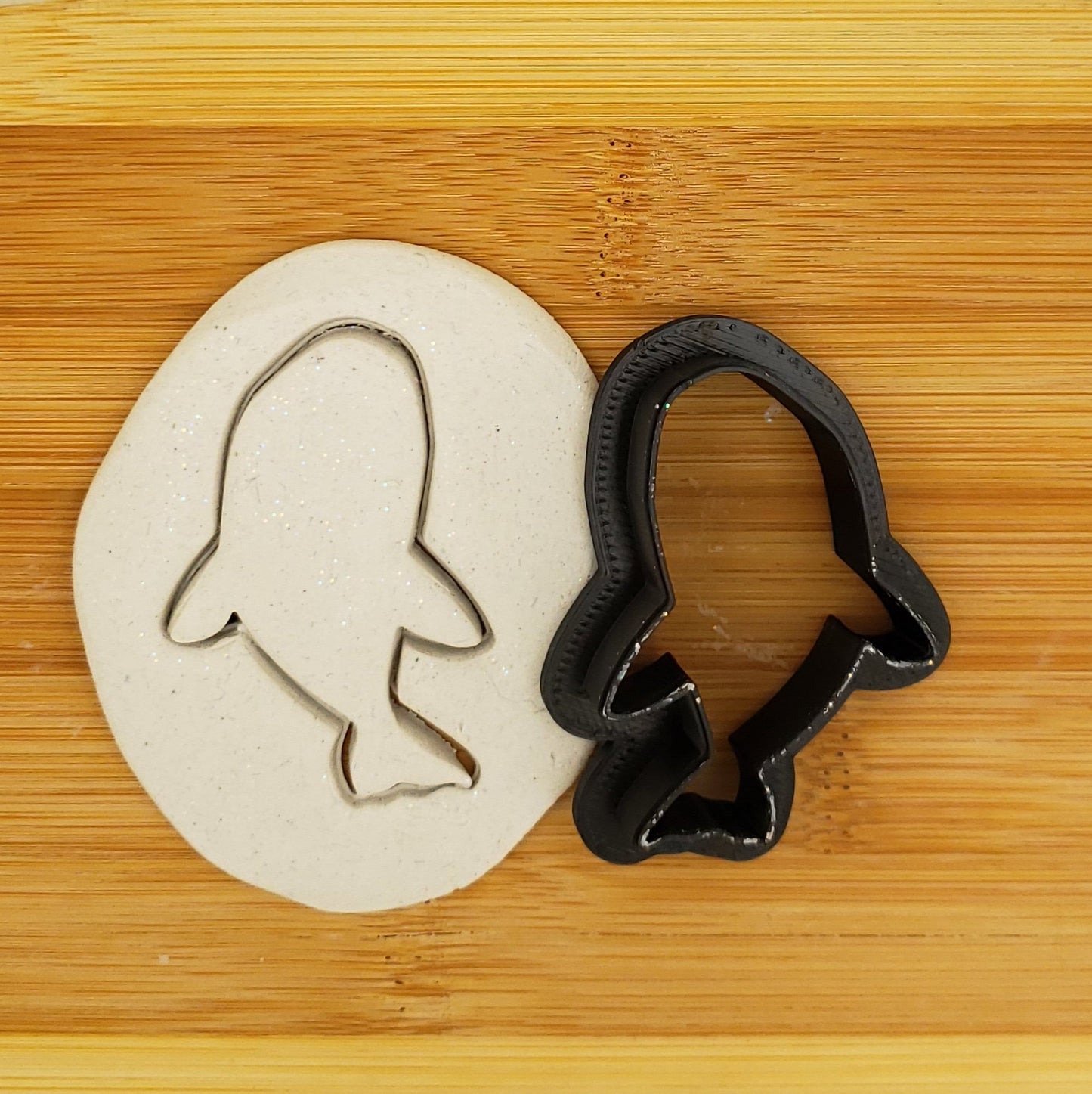 Shark Shaped Plastic Cookie Cutter - Polymer Clay Cutter - Fondant Cutter - Craft Cutters - 3d Printed Cookie Cutter