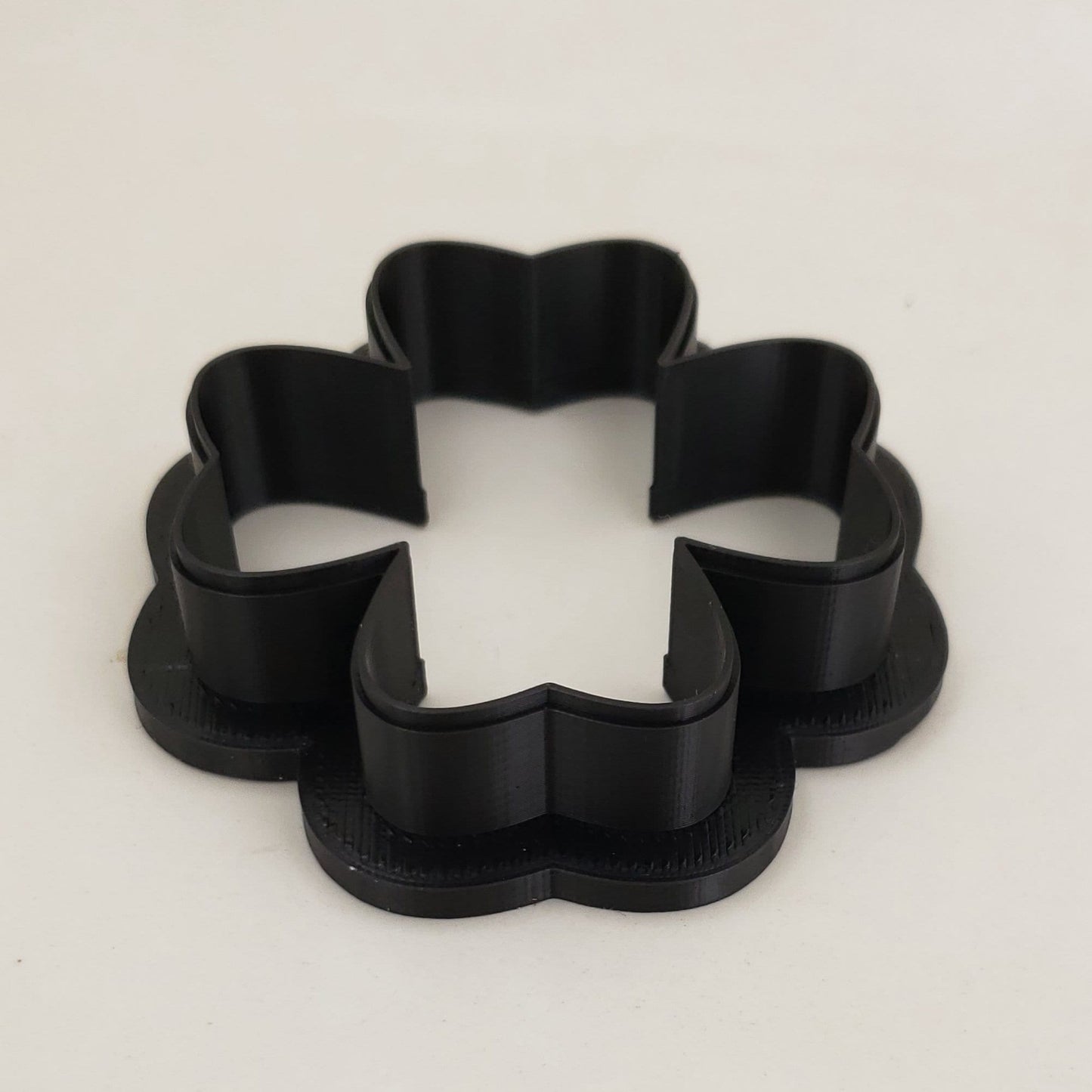 Four Leaf Clover Shaped Plastic Cookie Cutter - Shamrock Shape Cookie Cutter - Polymer Clay Cutter - Fondant Cutter - Craft Cutters
