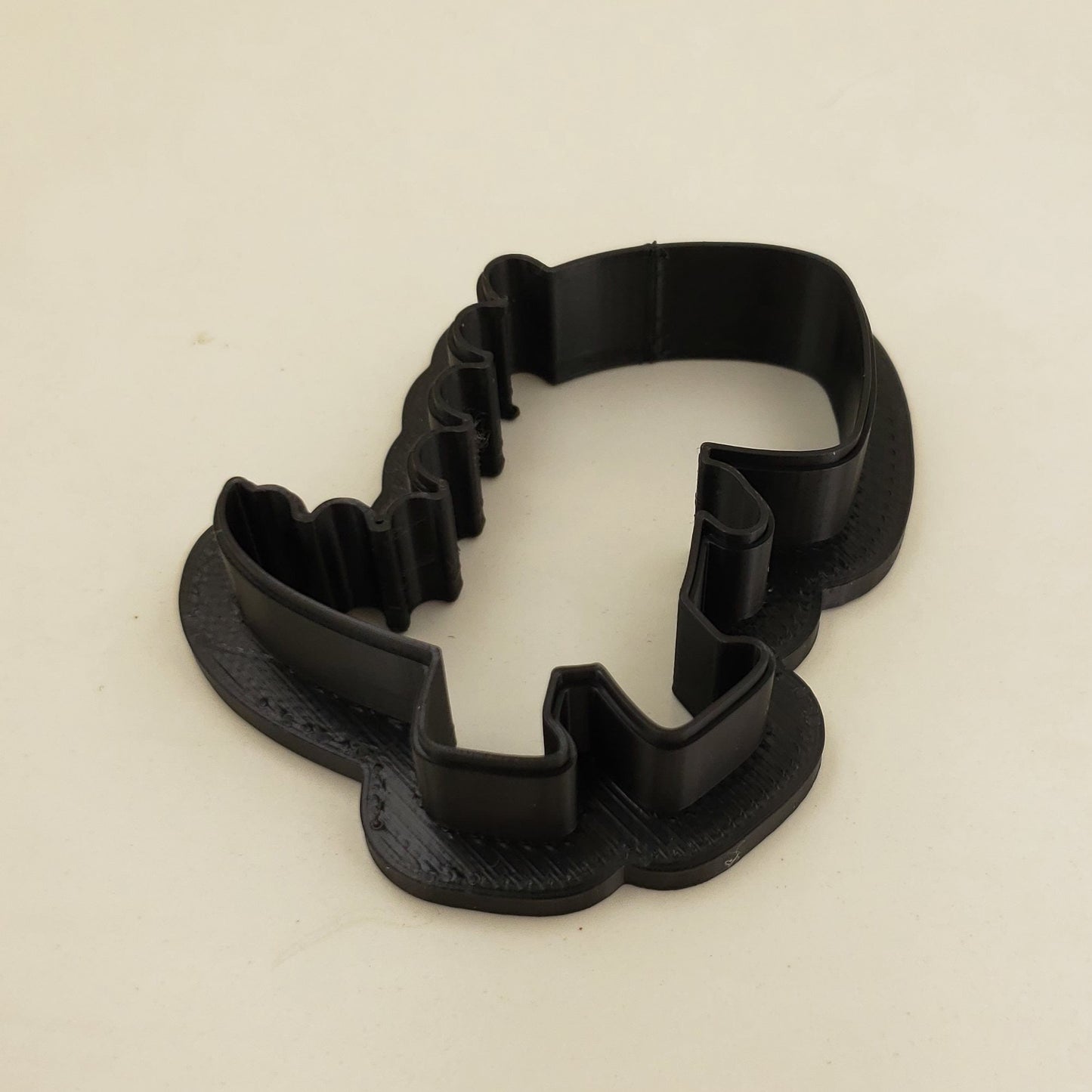 Dinosaur Shaped Plastic Cookie Cutter #3 - Polymer Clay Cutter - Fondant Cutter - Craft Cutters - 3d Printed Cookie Cutter
