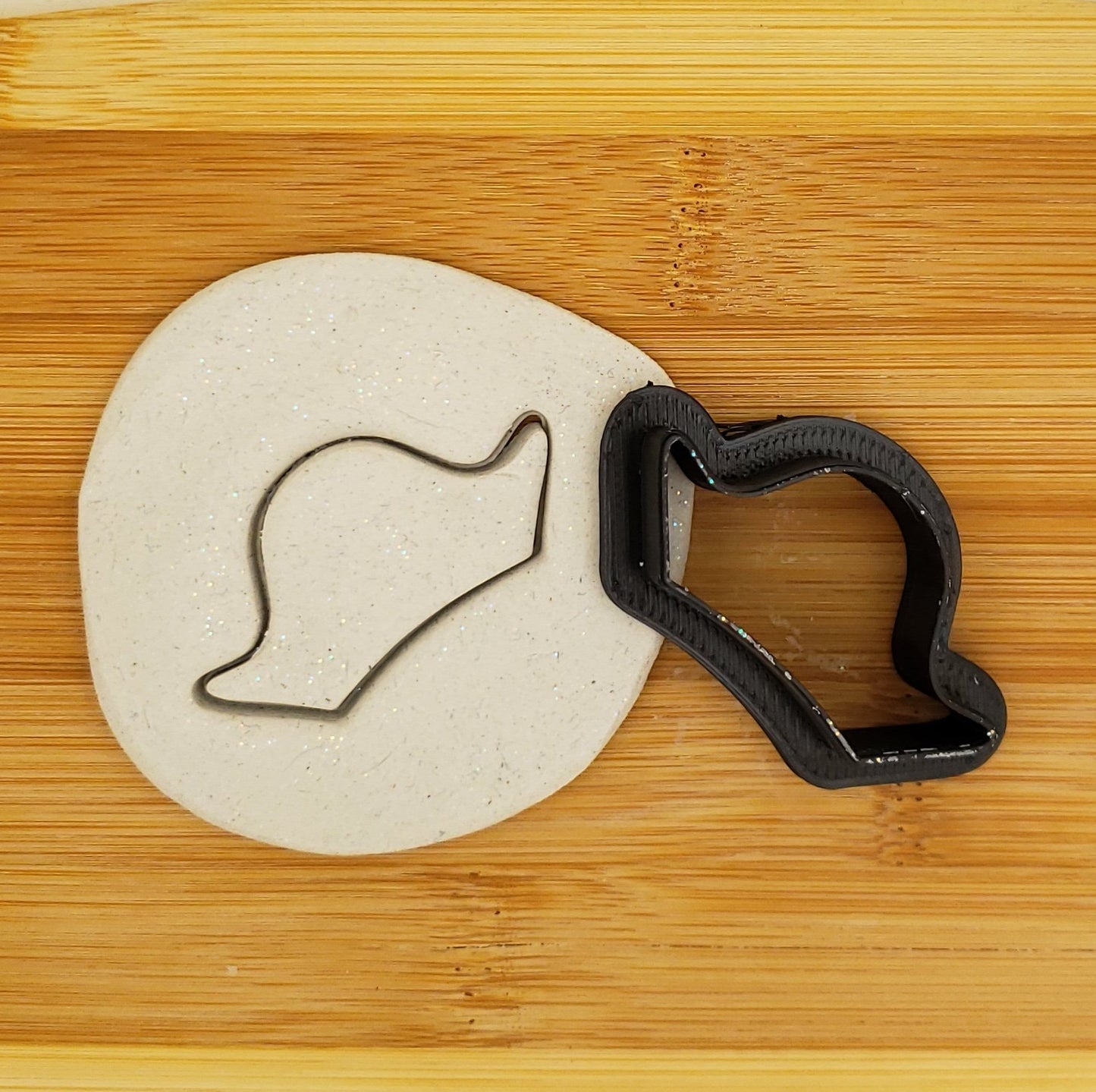 Pirate Hat Shaped Plastic Cookie Cutter - Polymer Clay Cutter - Fondant Cutter - Craft Cutters - 3d Printed Cookie Cutter