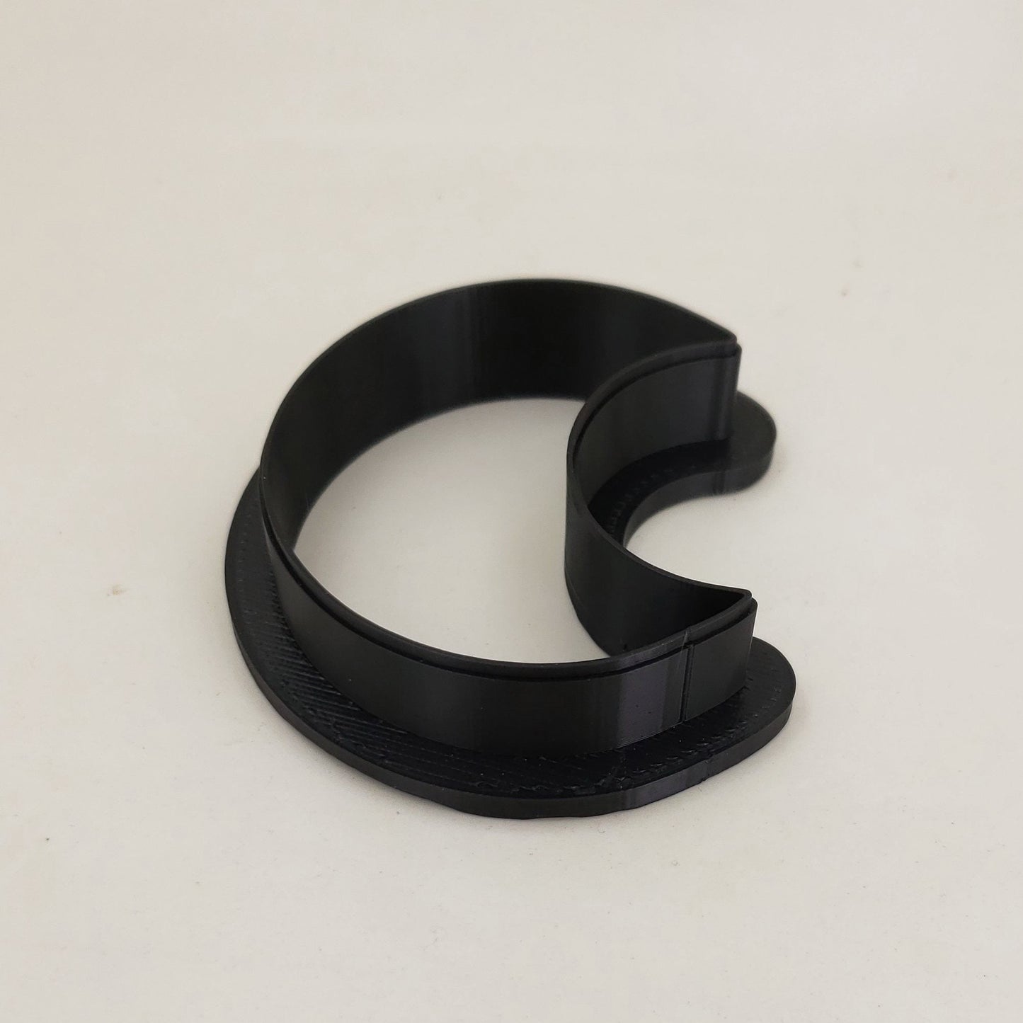 Moon Shaped Plastic Cookie Cutter - Polymer Clay Cutter - Fondant Cutter - Craft Cutters - 3d Printed Cookie Cutter
