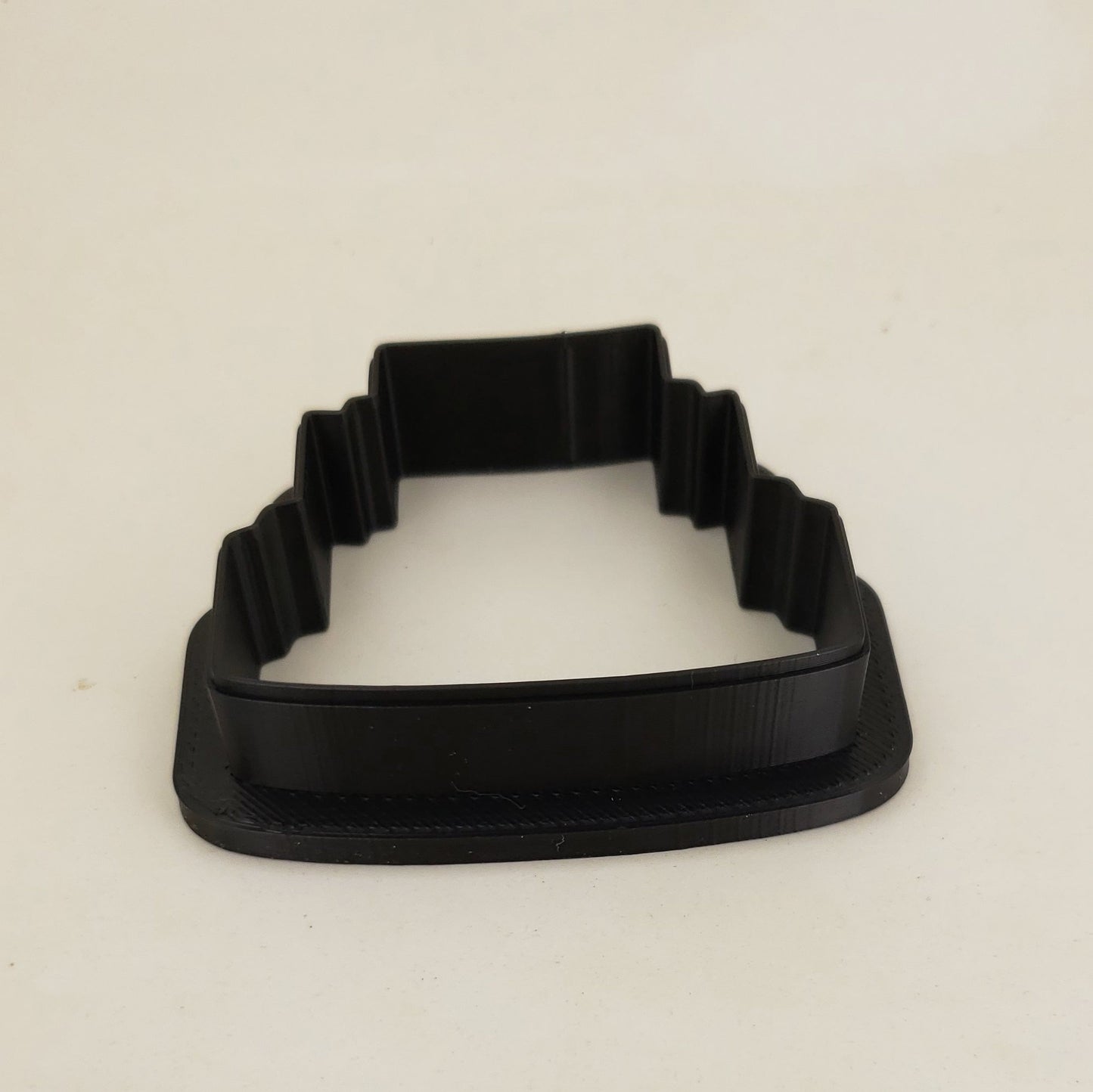 Wedding Cake Shaped Plastic Cookie Cutter - Polymer Clay Cutter - Fondant Cutter - Craft Cutters - 3d Printed Cookie Cutter