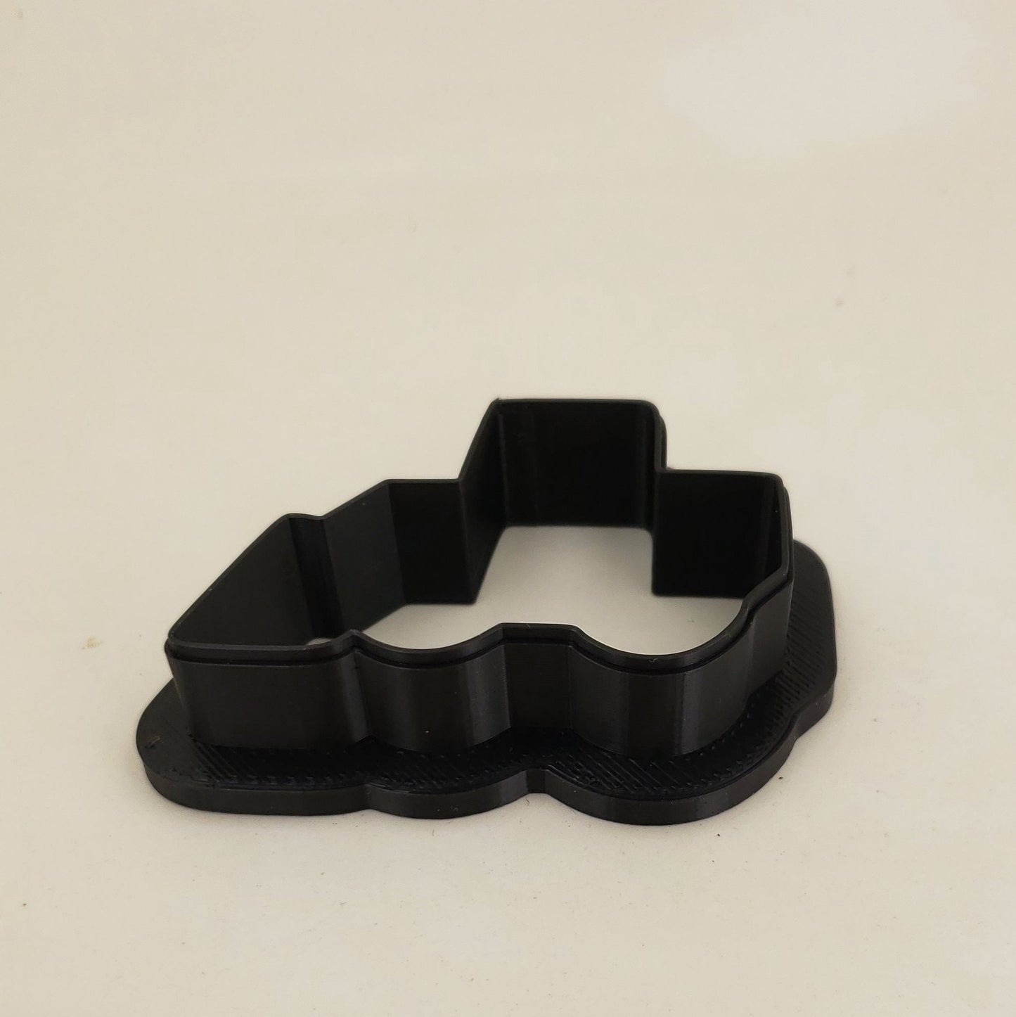 Front End Loader Shaped Plastic Cookie Cutter - Polymer Clay Cutter - Fondant Cutter - Craft Cutters - 3d Printed Cookie Cutter