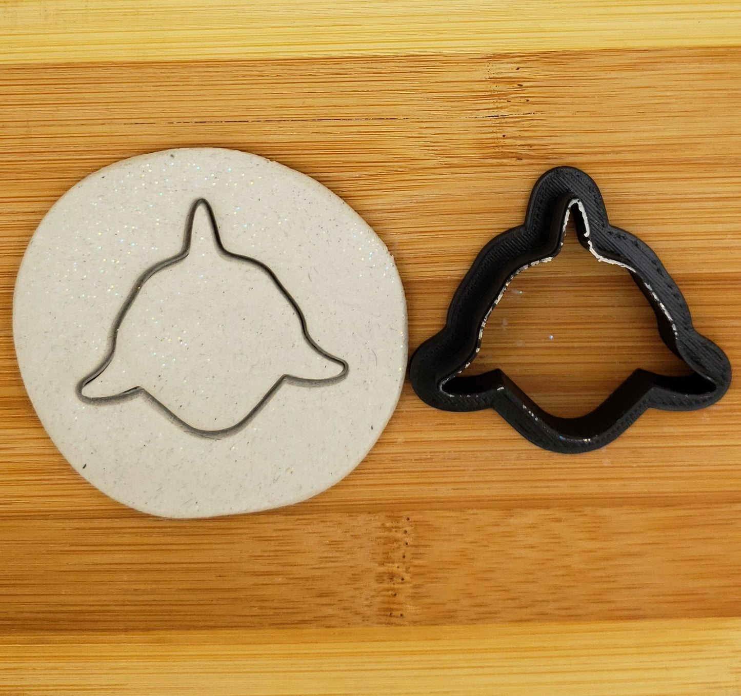Shark Face Shaped Plastic Cookie Cutter - Polymer Clay Cutter - Fondant Cutter - Craft Cutters - 3d Printed Cookie Cutter