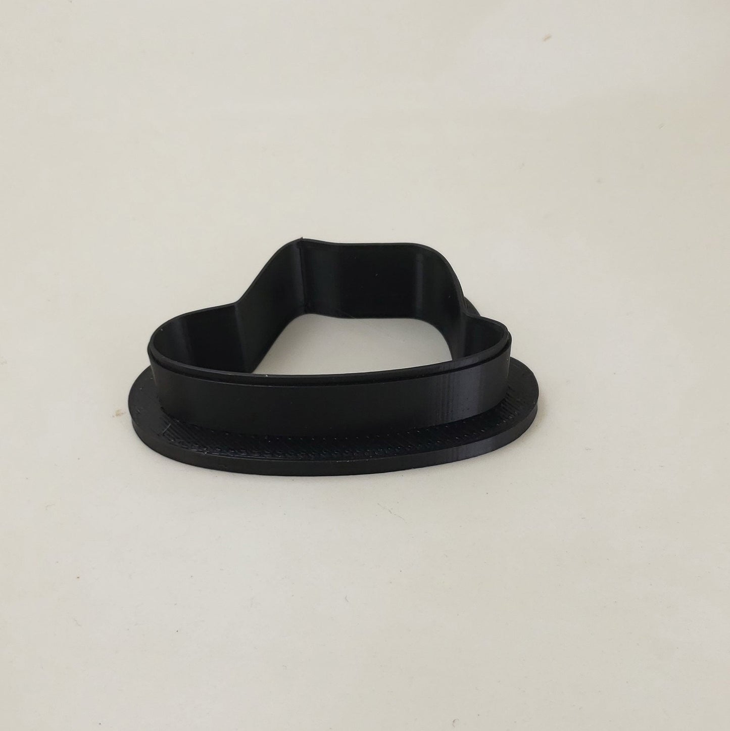 Fedora Shaped Plastic Cookie Cutter