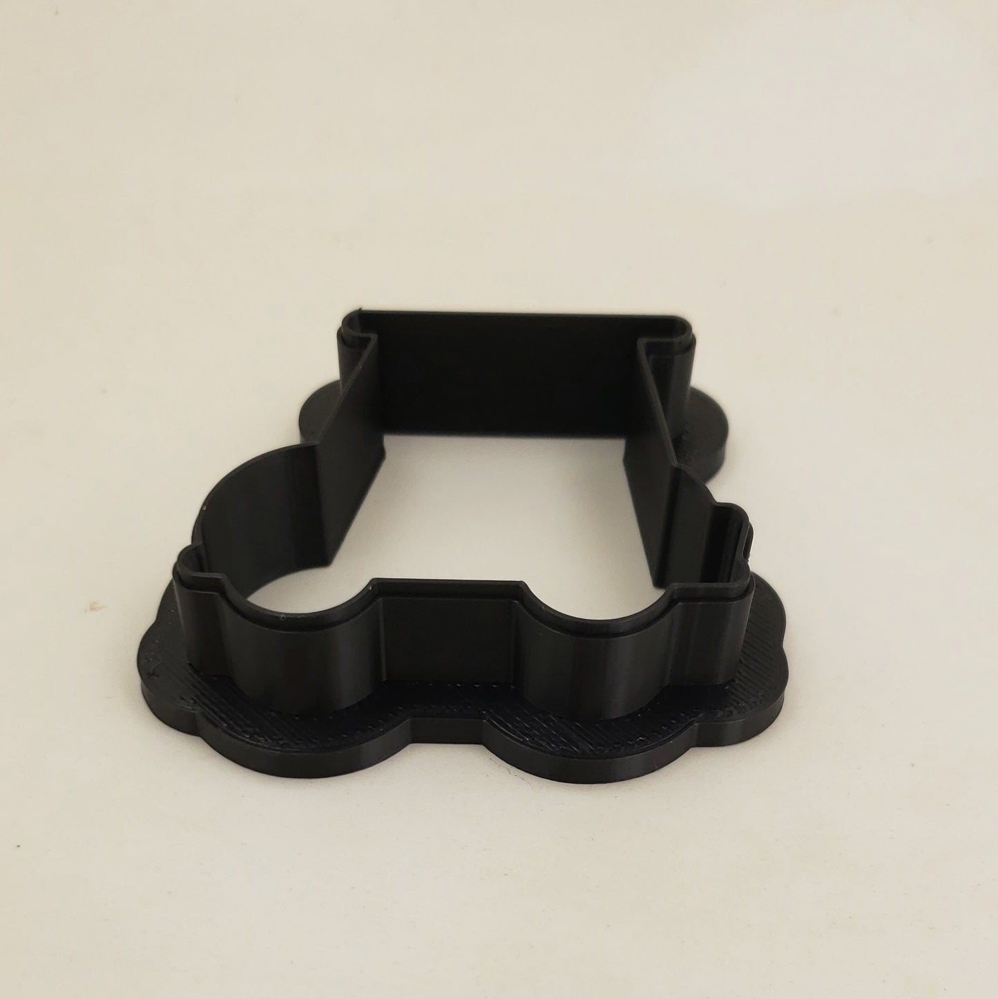 Golf Cart Shaped Plastic Cookie Cutter - Polymer Clay Cutter - Fondant Cutter - Craft Cutters - 3d Printed Cookie Cutter