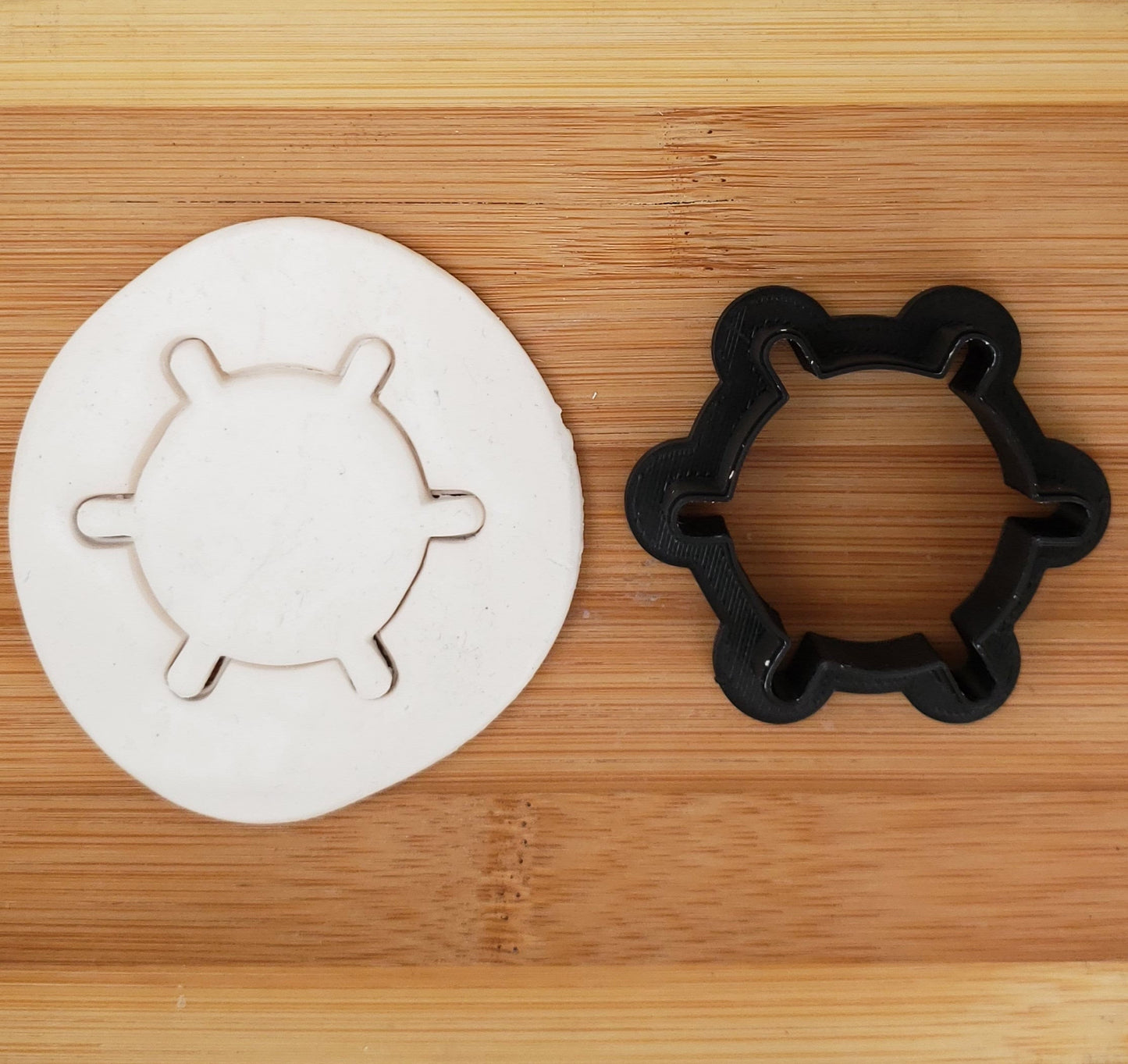 Ship Wheel Shaped Cookie Cutter